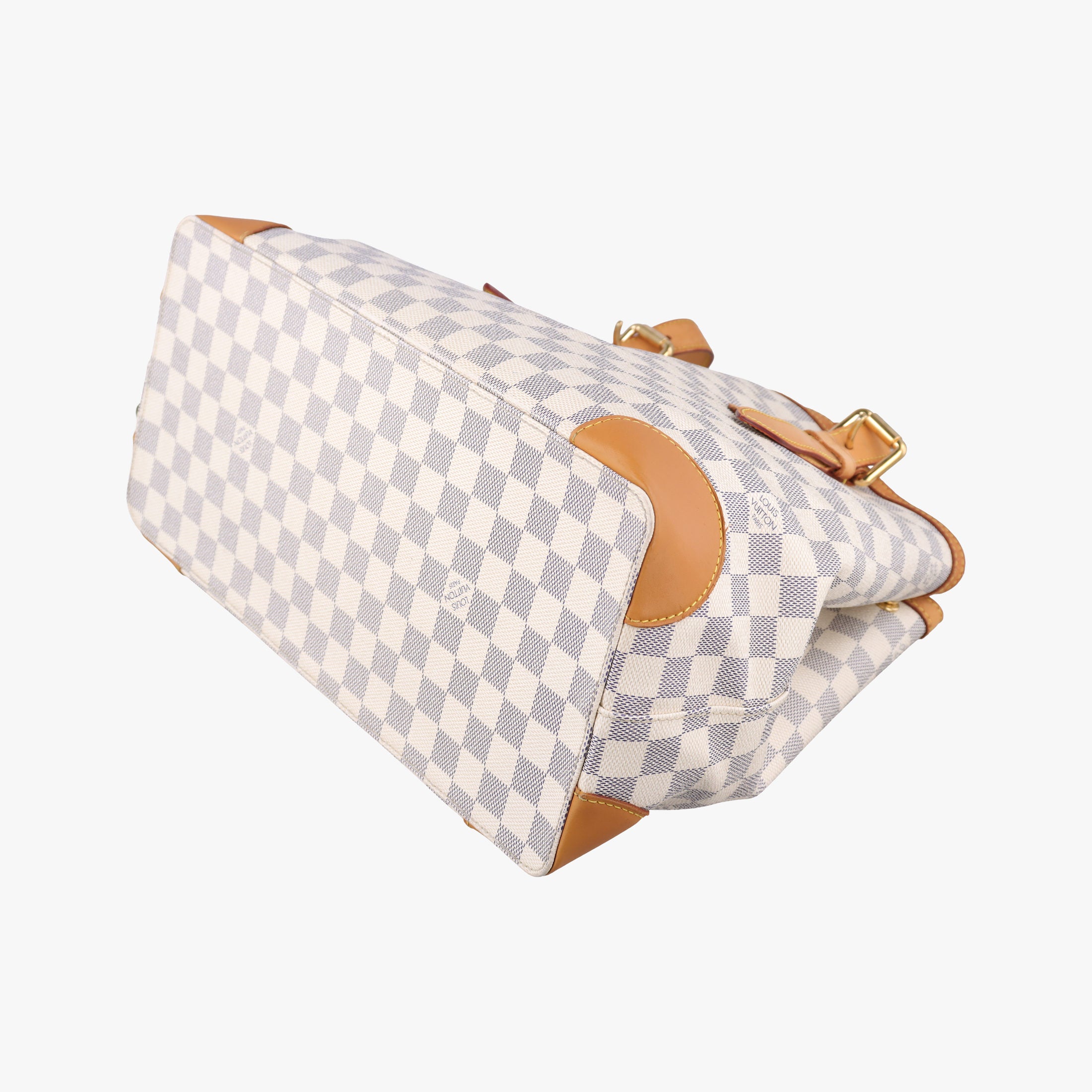 Vintage Louis Vuitton HAMPSTEAD MM AZUR Damier Canvas N51206 handbag | stylenewstar