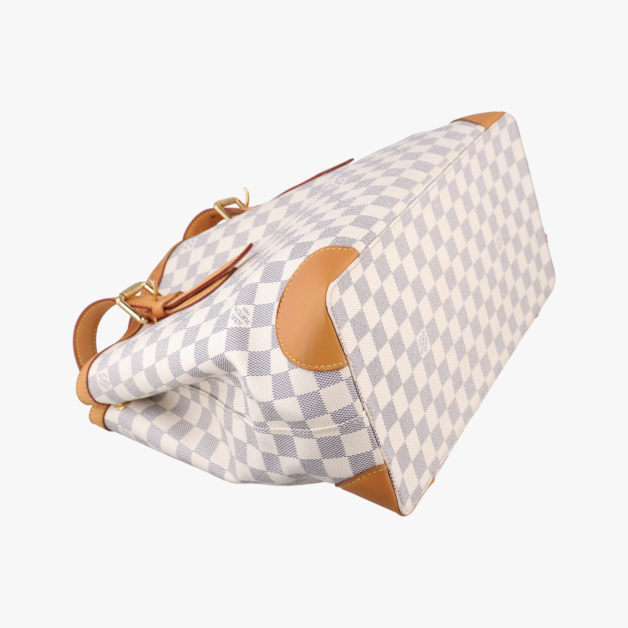 Vintage Louis Vuitton HAMPSTEAD MM AZUR Damier Canvas N51206 handbag | stylenewstar