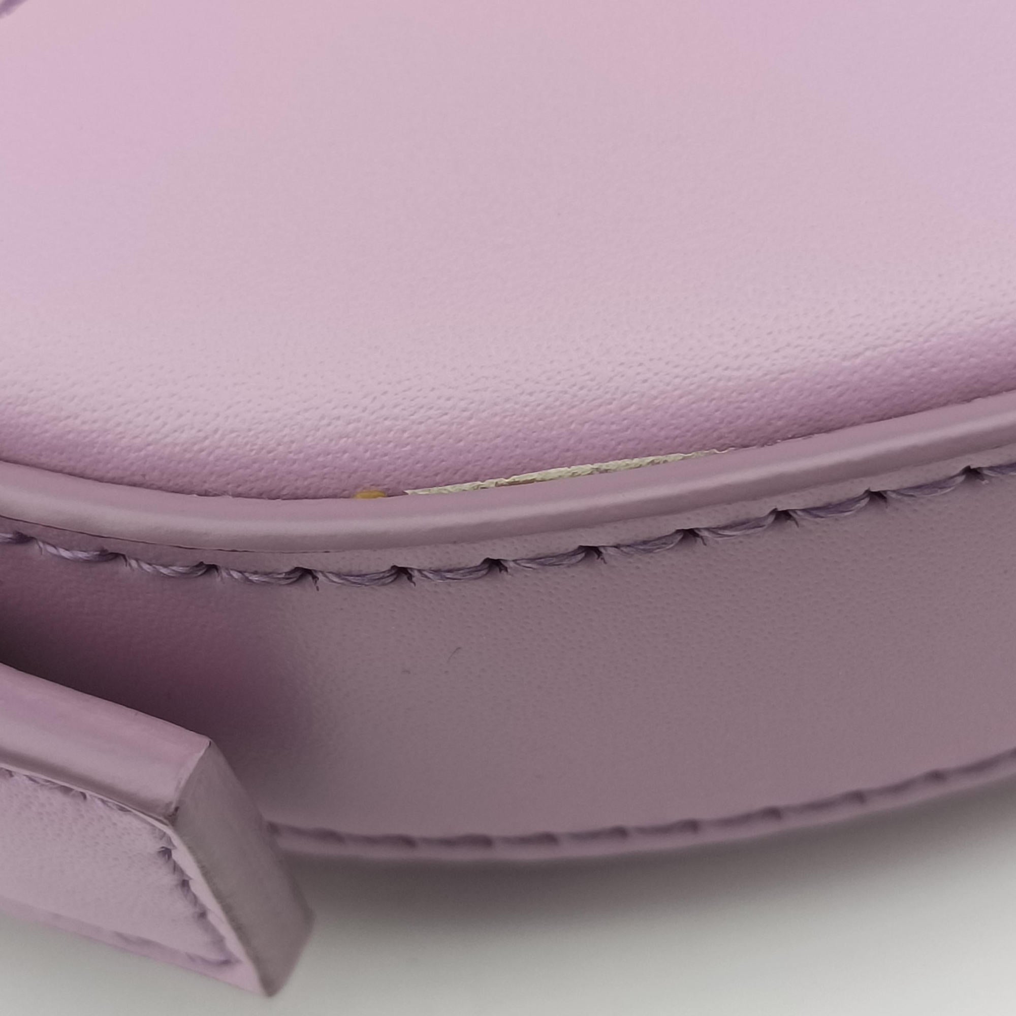 Pre-owned Fendi Cookie Mini Purple Leather 8BS065 shoulderbag | stylenewstar