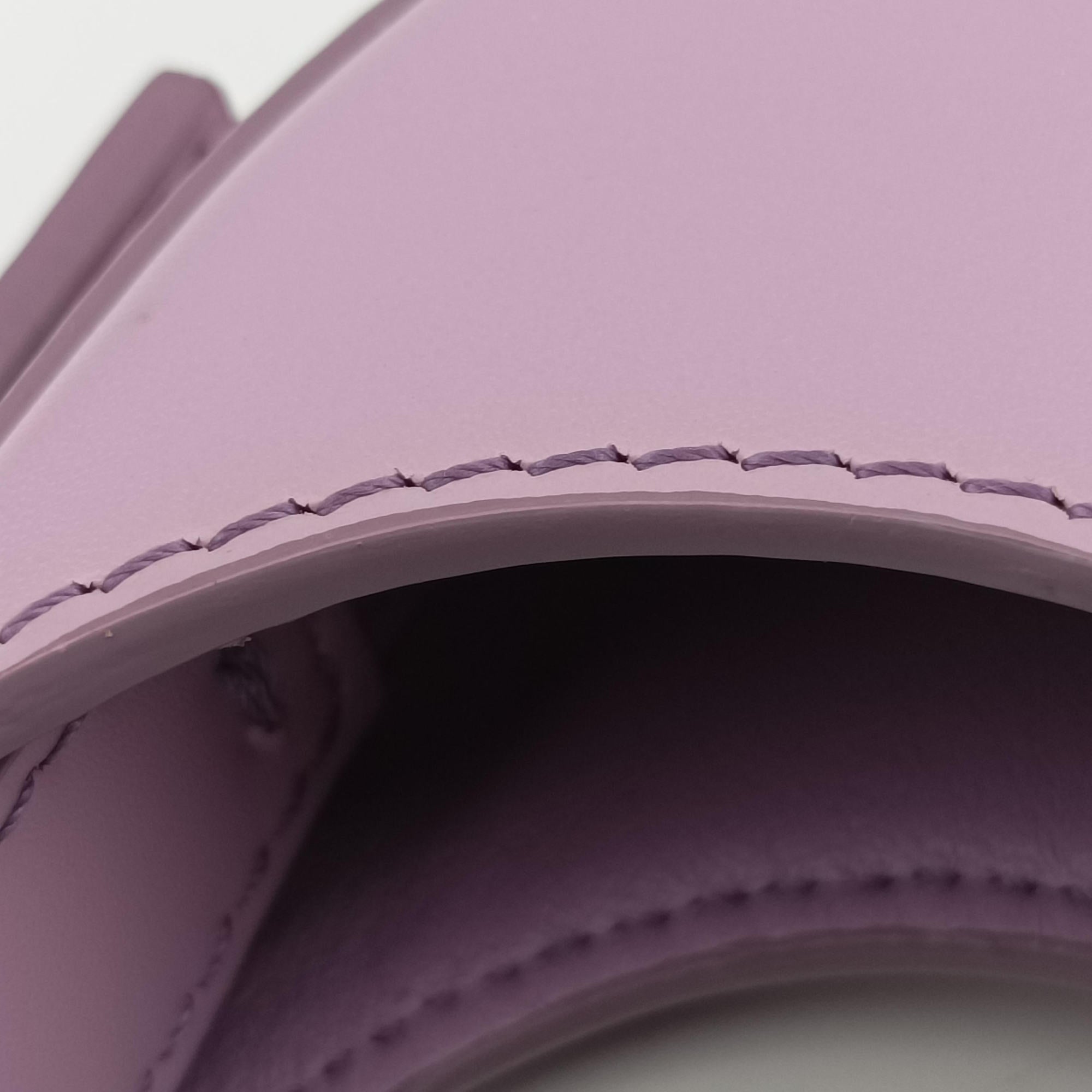 Pre-owned Fendi Cookie Mini Purple Leather 8BS065 shoulderbag | stylenewstar