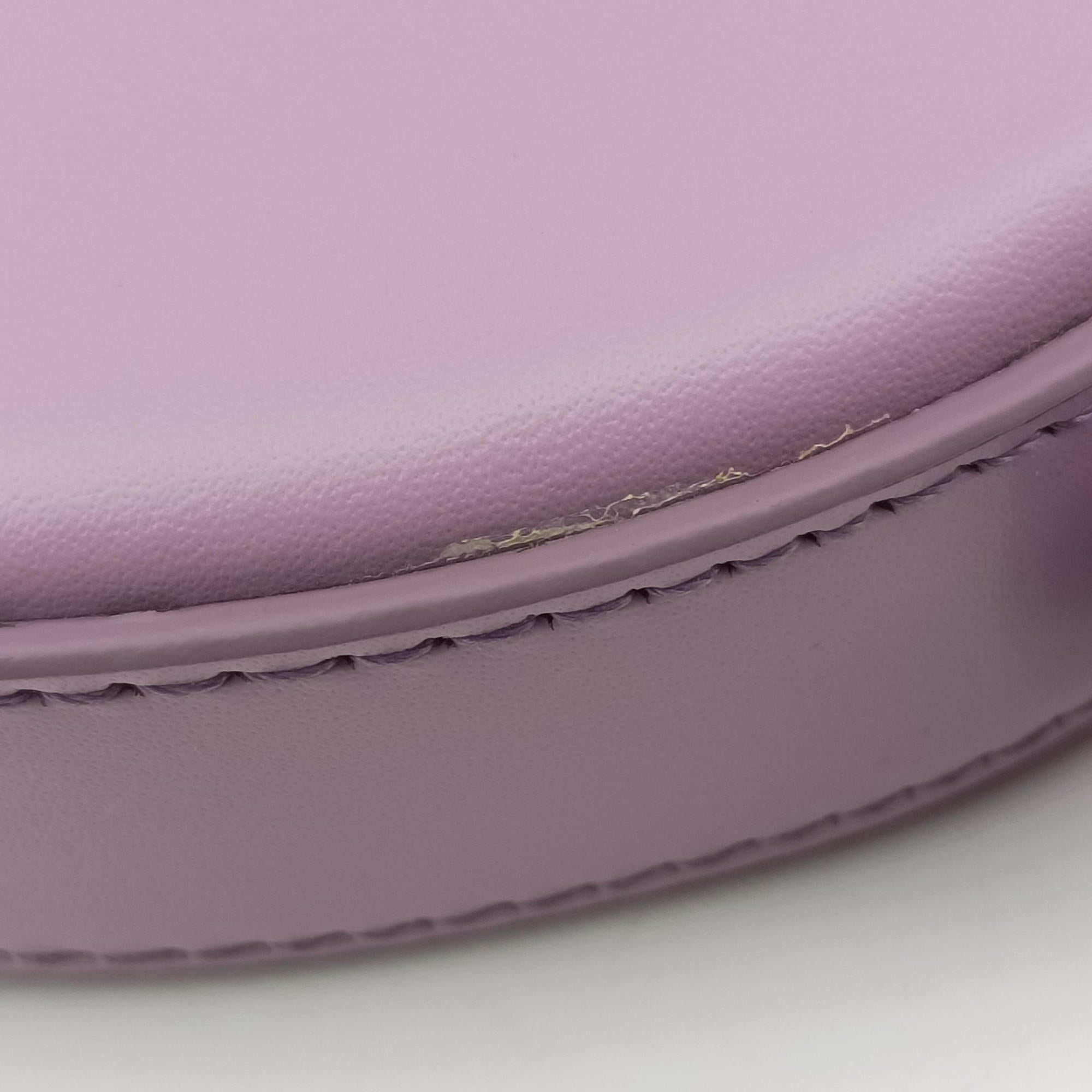 Pre-owned Fendi Cookie Mini Purple Leather 8BS065 shoulderbag | stylenewstar