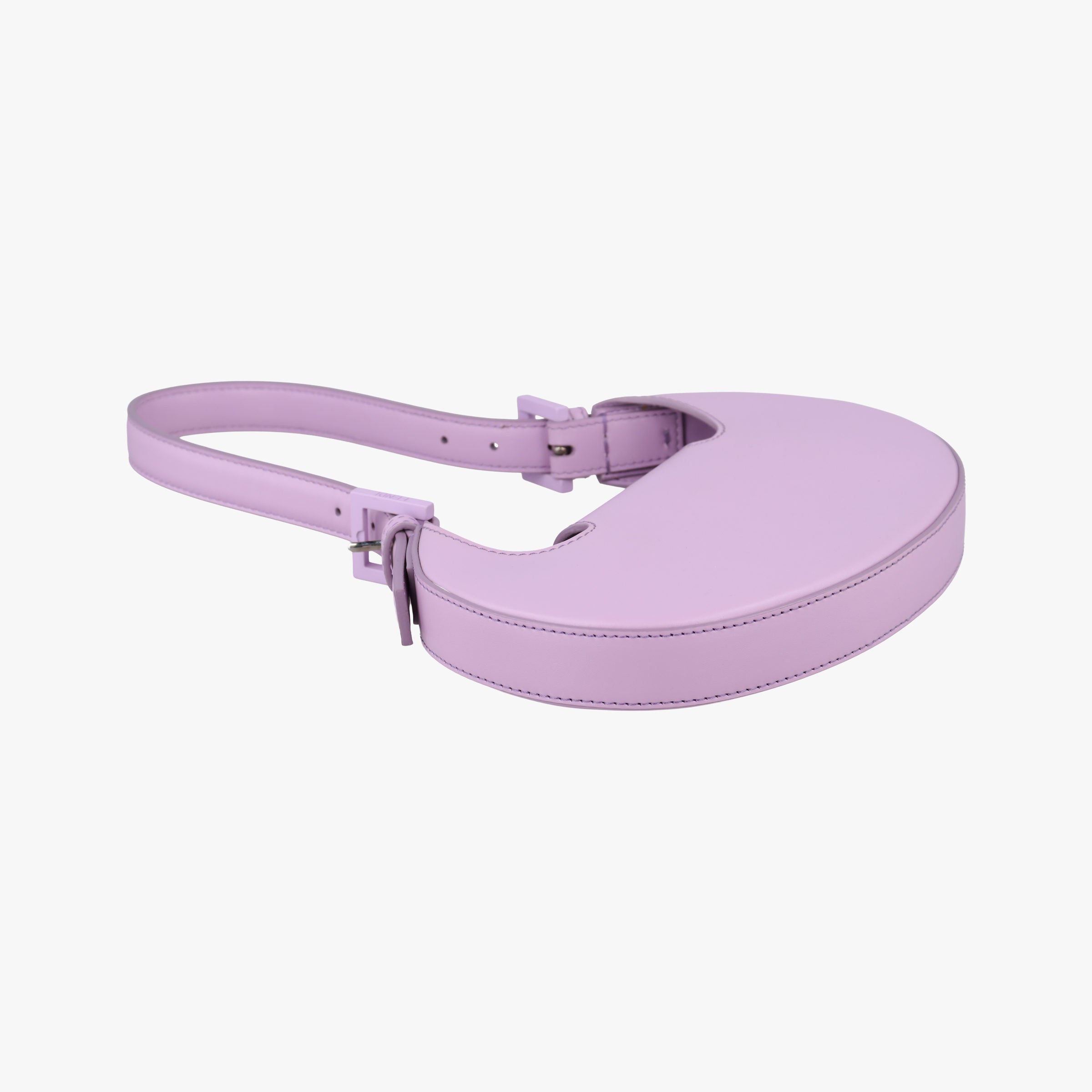 Pre-owned Fendi Cookie Mini Purple Leather 8BS065 shoulderbag | stylenewstar