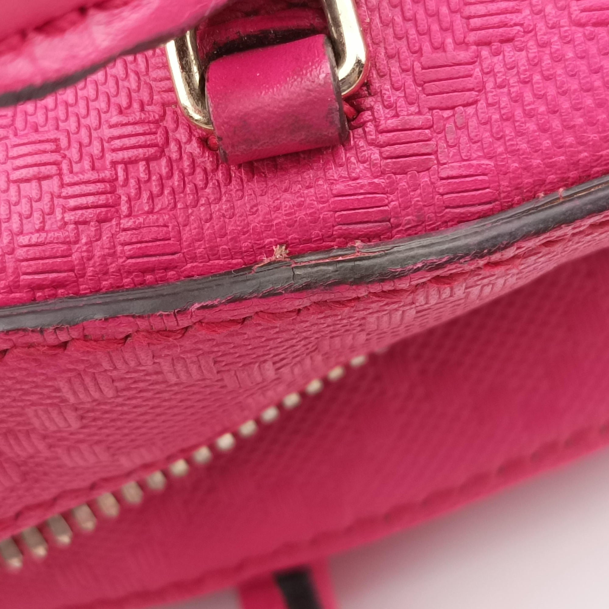 Pre-owned Gucci Bright Diamante Rose Leather 354224 shoulderbag | stylenewstar