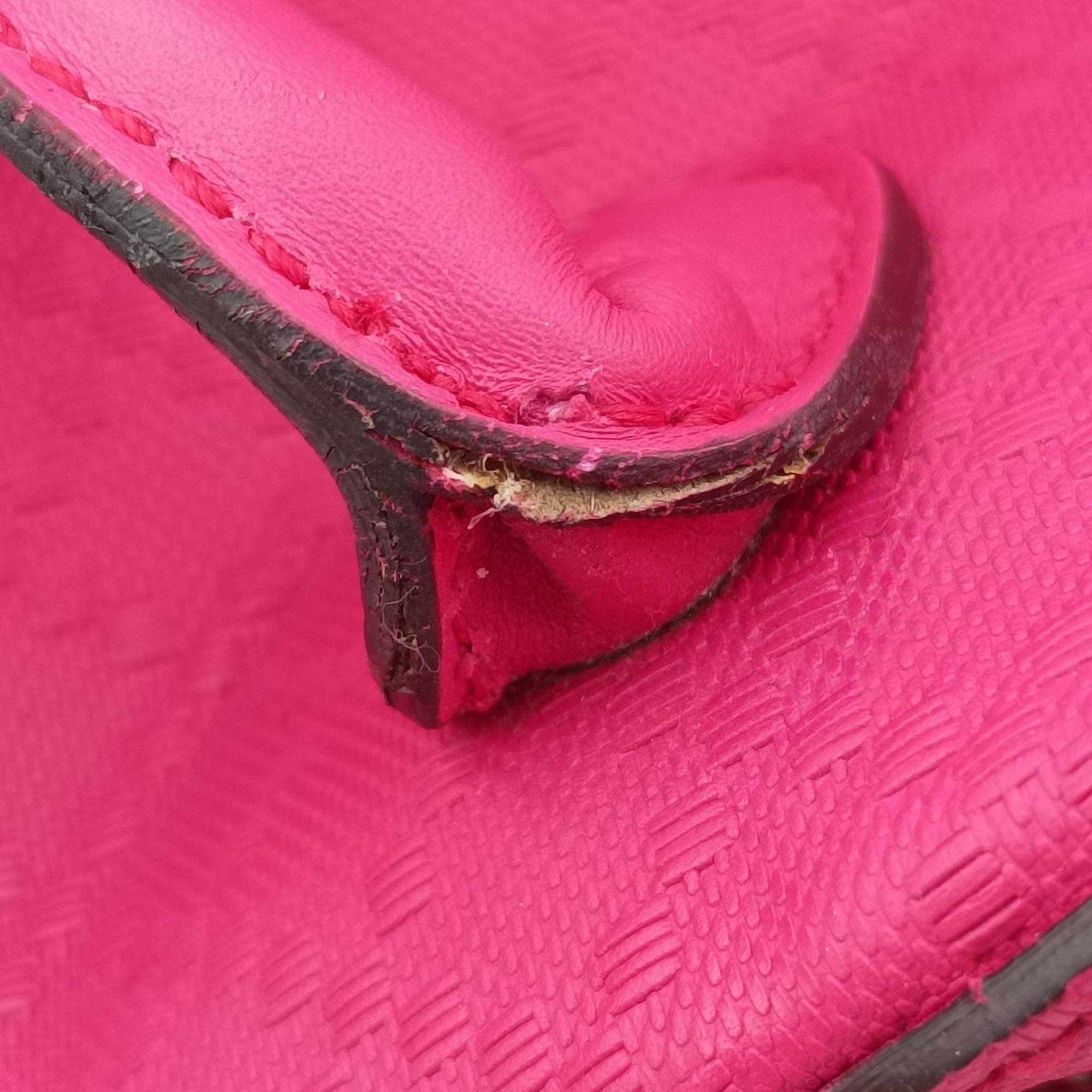 Pre-owned Gucci Bright Diamante Rose Leather 354224 shoulderbag | stylenewstar