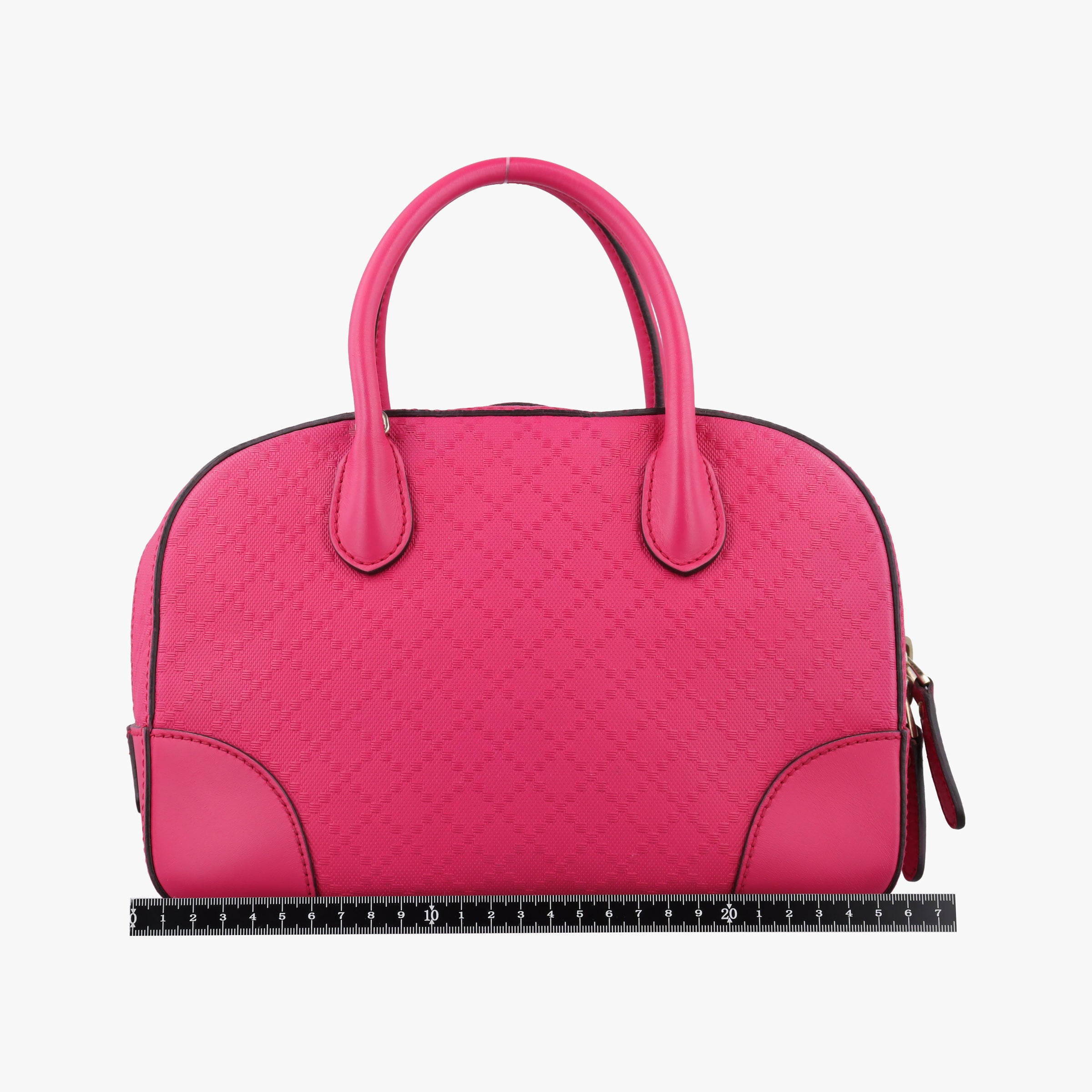 Pre-owned Gucci Bright Diamante Rose Leather 354224 shoulderbag | stylenewstar