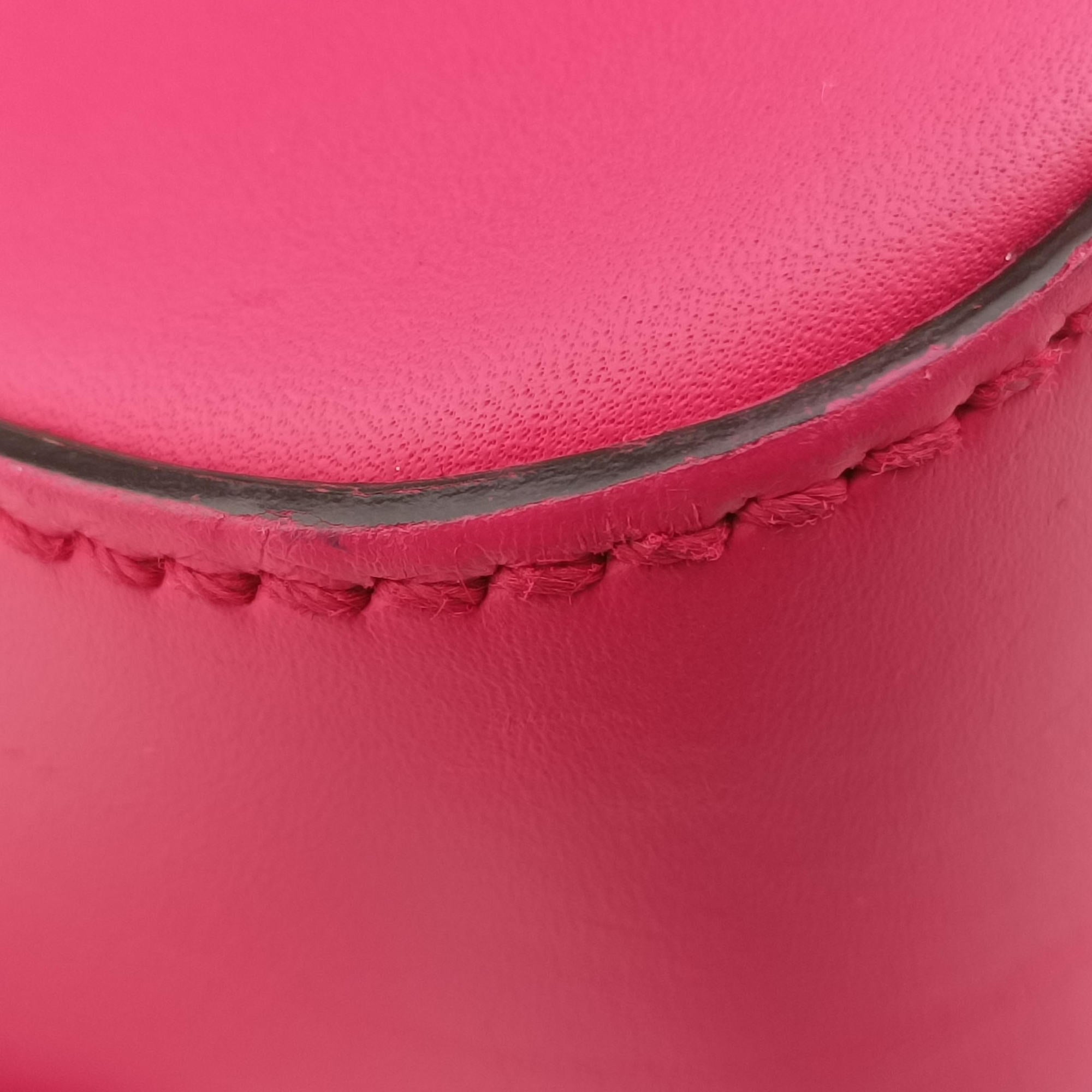 Pre-owned Gucci Bright Diamante Rose Leather 354224 shoulderbag | stylenewstar