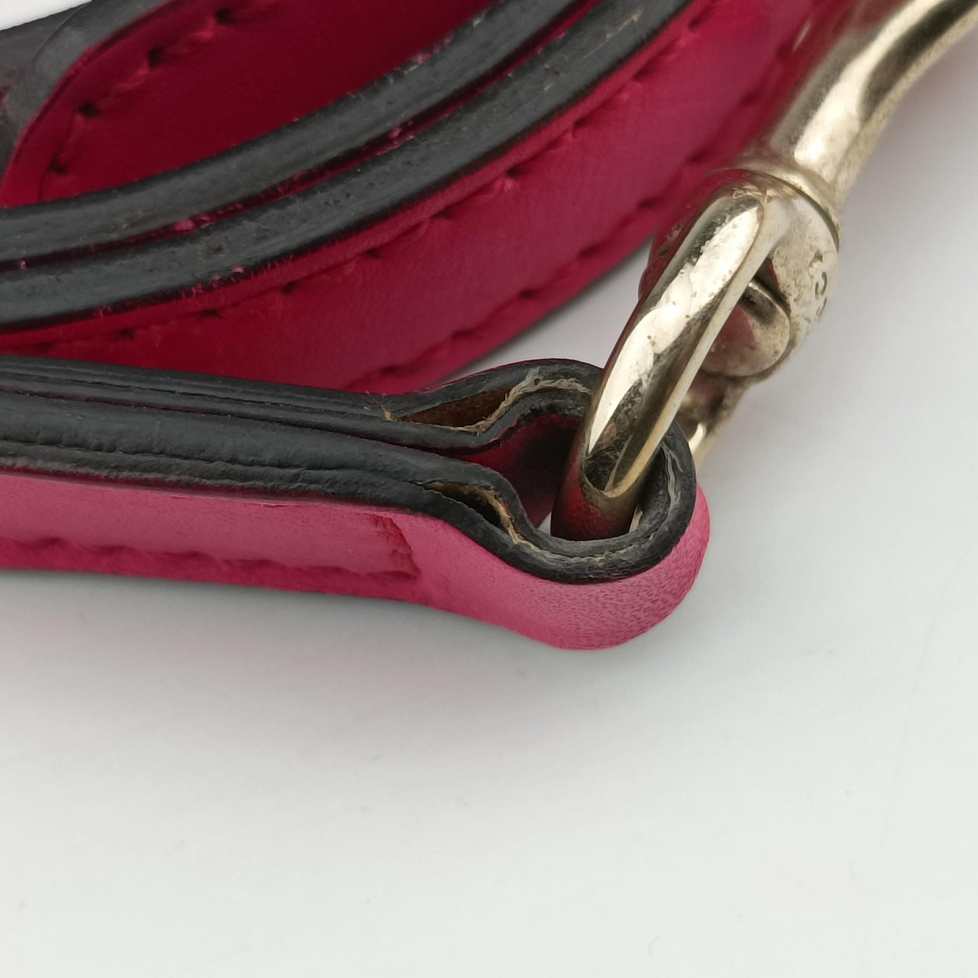 Pre-owned Gucci Bright Diamante Rose Leather 354224 shoulderbag | stylenewstar