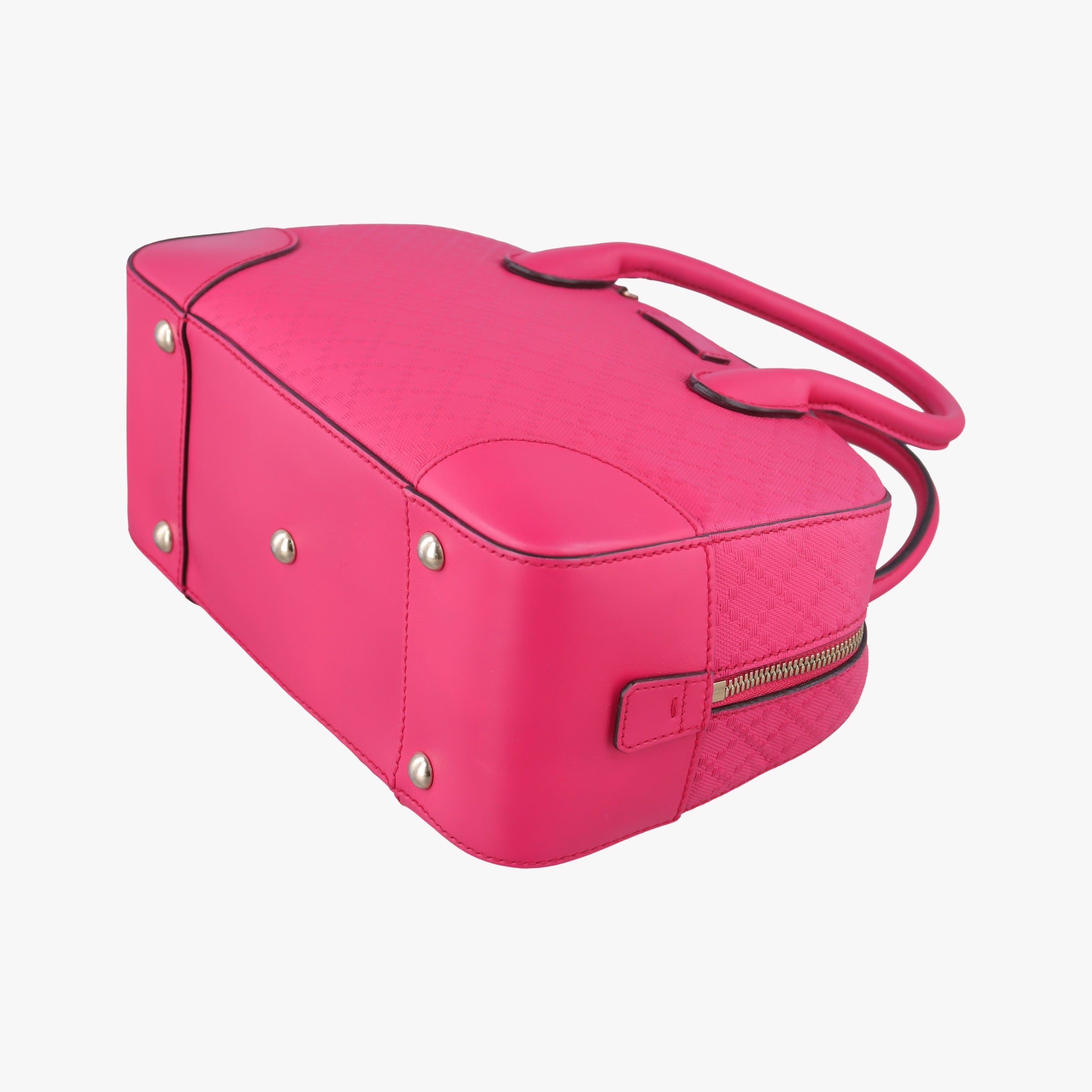 Pre-owned Gucci Bright Diamante Rose Leather 354224 shoulderbag | stylenewstar