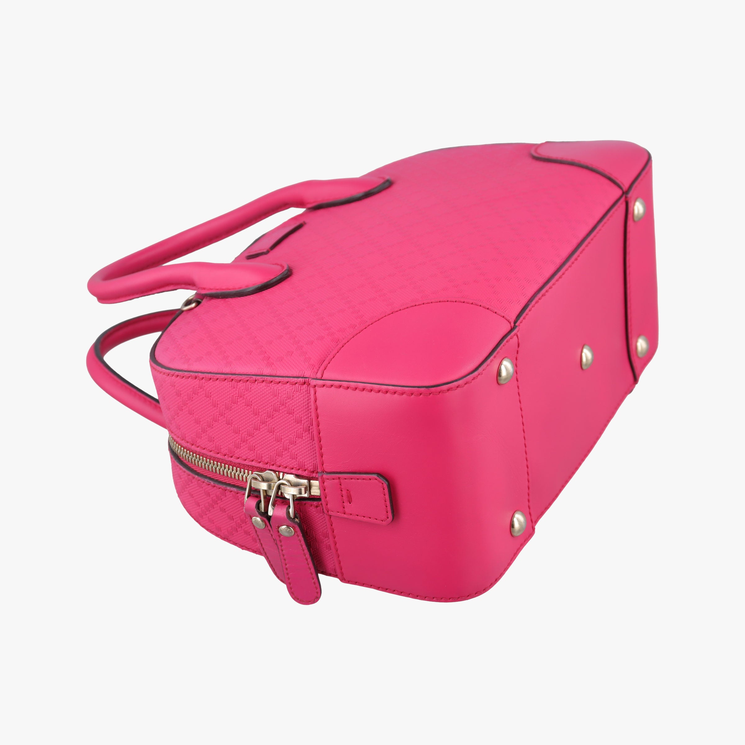 Pre-owned Gucci Bright Diamante Rose Leather 354224 shoulderbag | stylenewstar