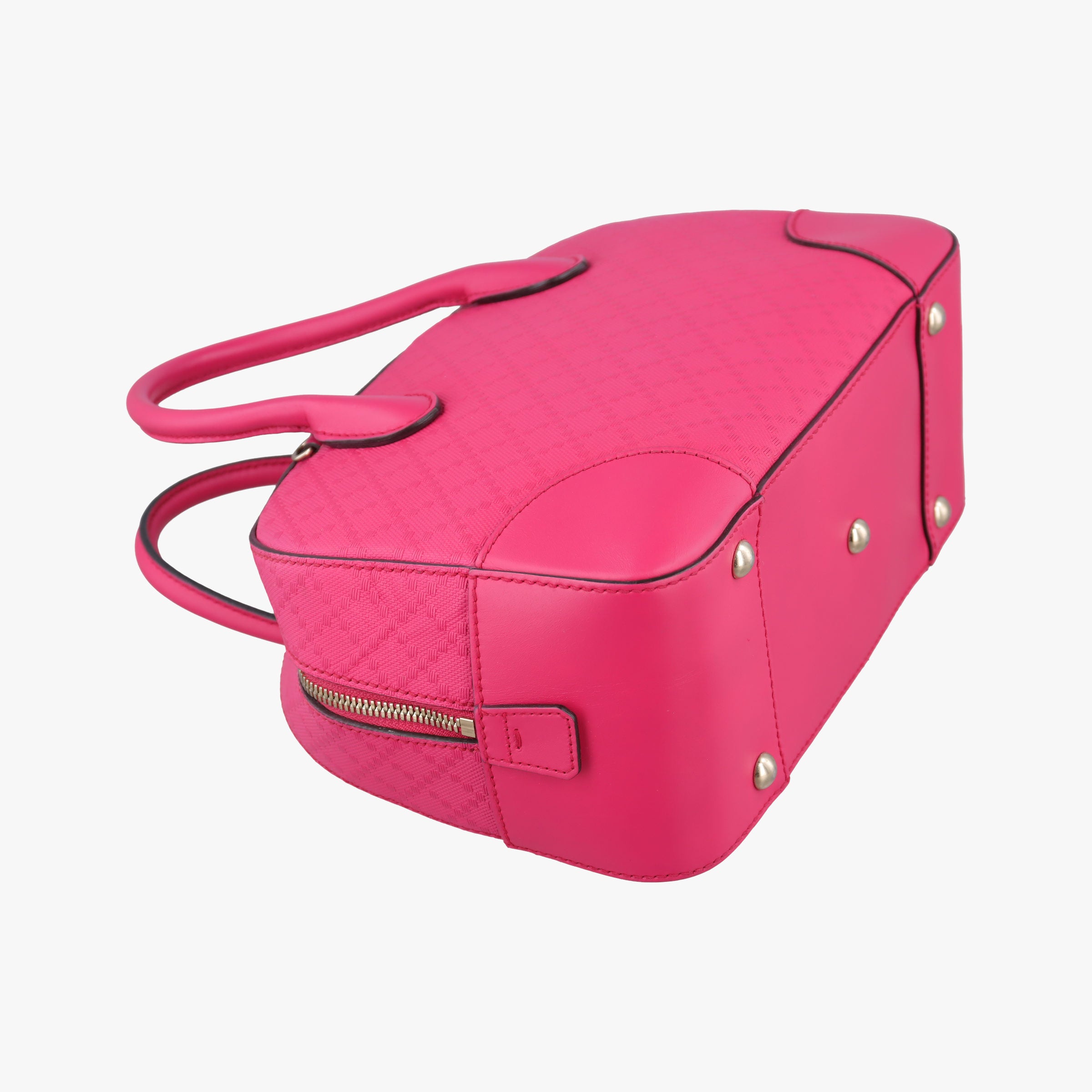 Pre-owned Gucci Bright Diamante Rose Leather 354224 shoulderbag | stylenewstar