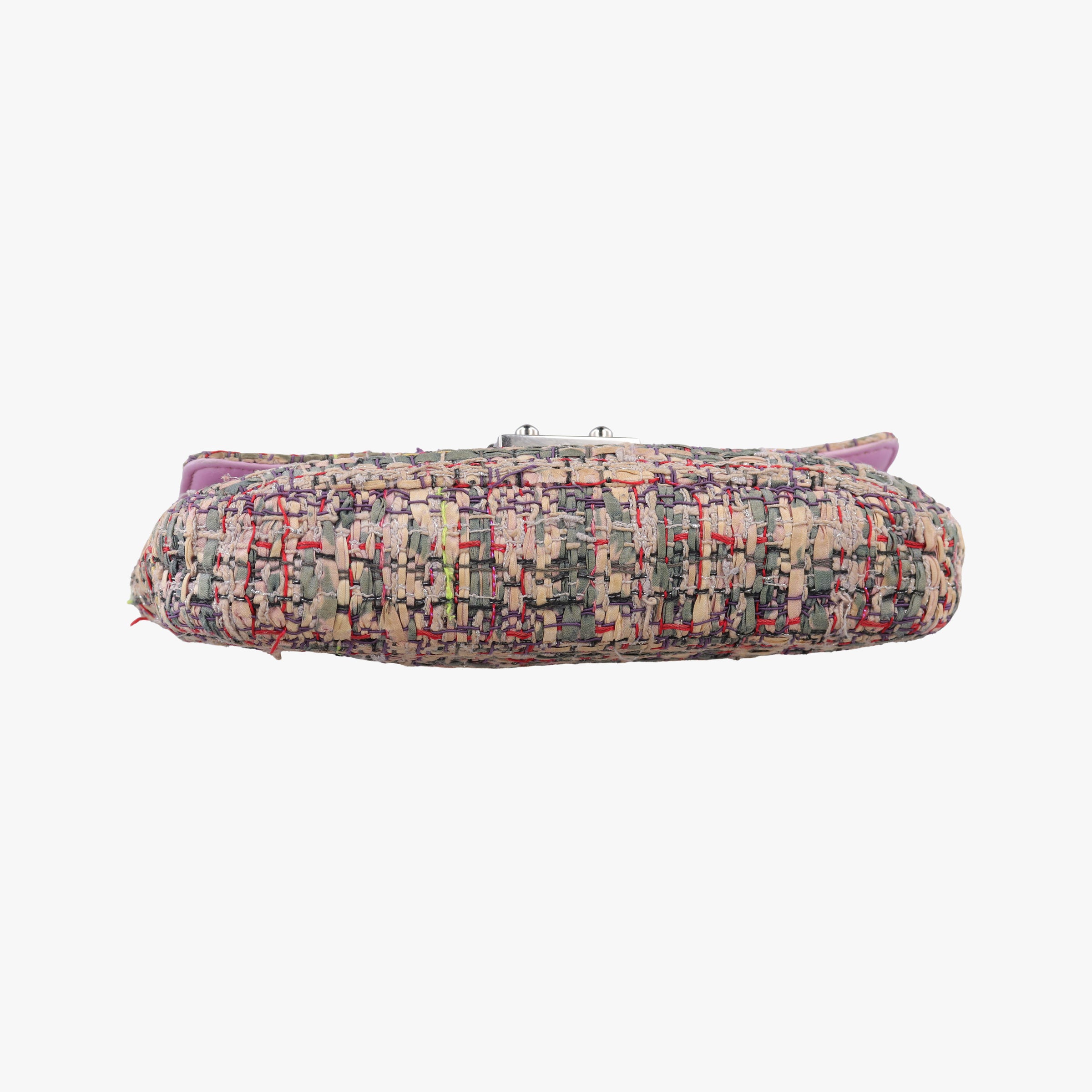 Pre-owned Christian Dior Miss Dior Multicolour Tweed × Leather  shoulderbag | stylenewstar