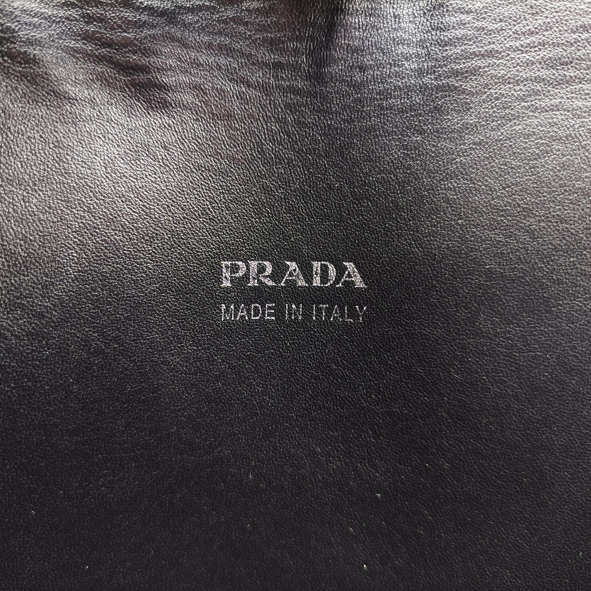 Secondhand Prada Double flap chain Purple Leather  shoulderbag | stylenewstar