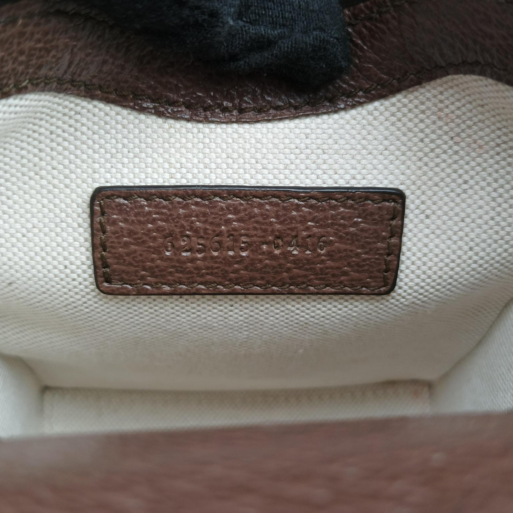 Pre-owned Gucci Horsebit 1955 beige×Multicolour PVC coated canvas 625615 shoulderbag | stylenewstar