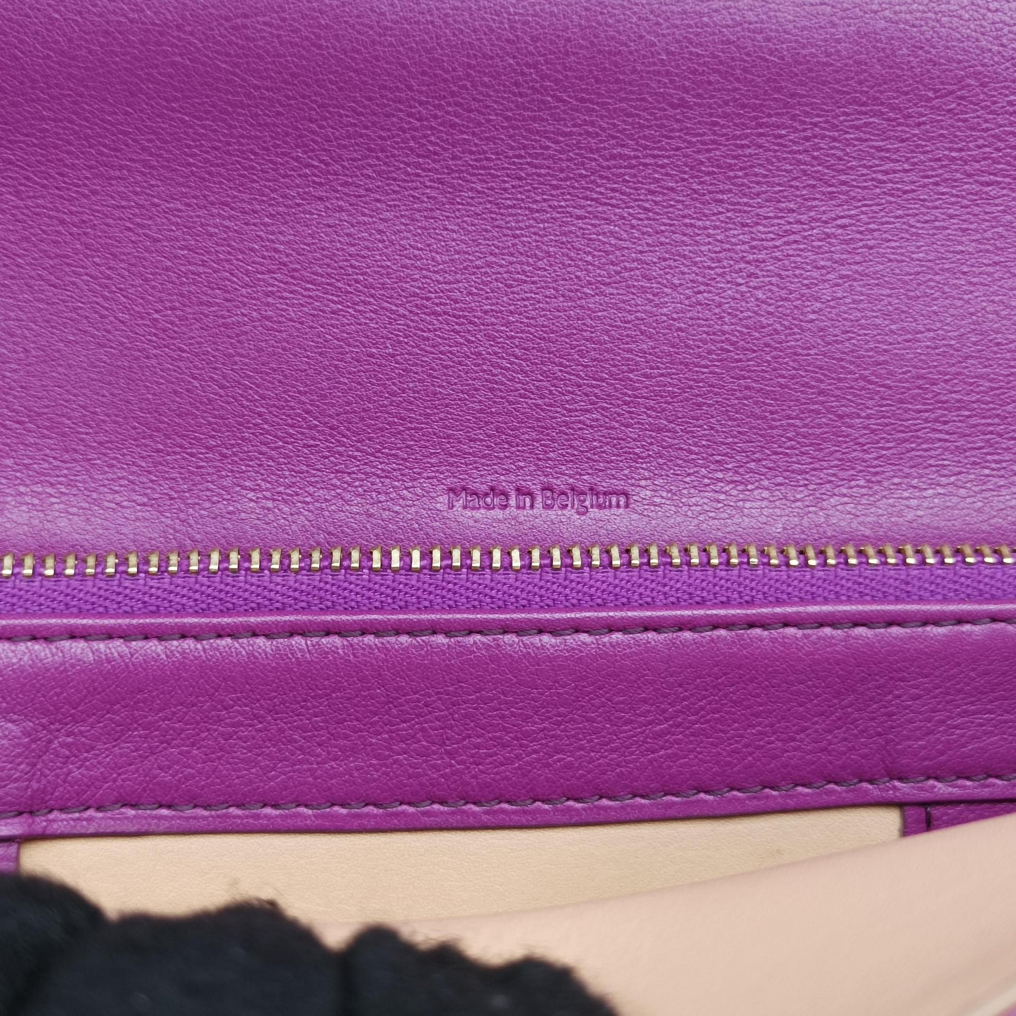 Pre-owned Delvaux Tampete Orchid Leather  shoulderbag | stylenewstar