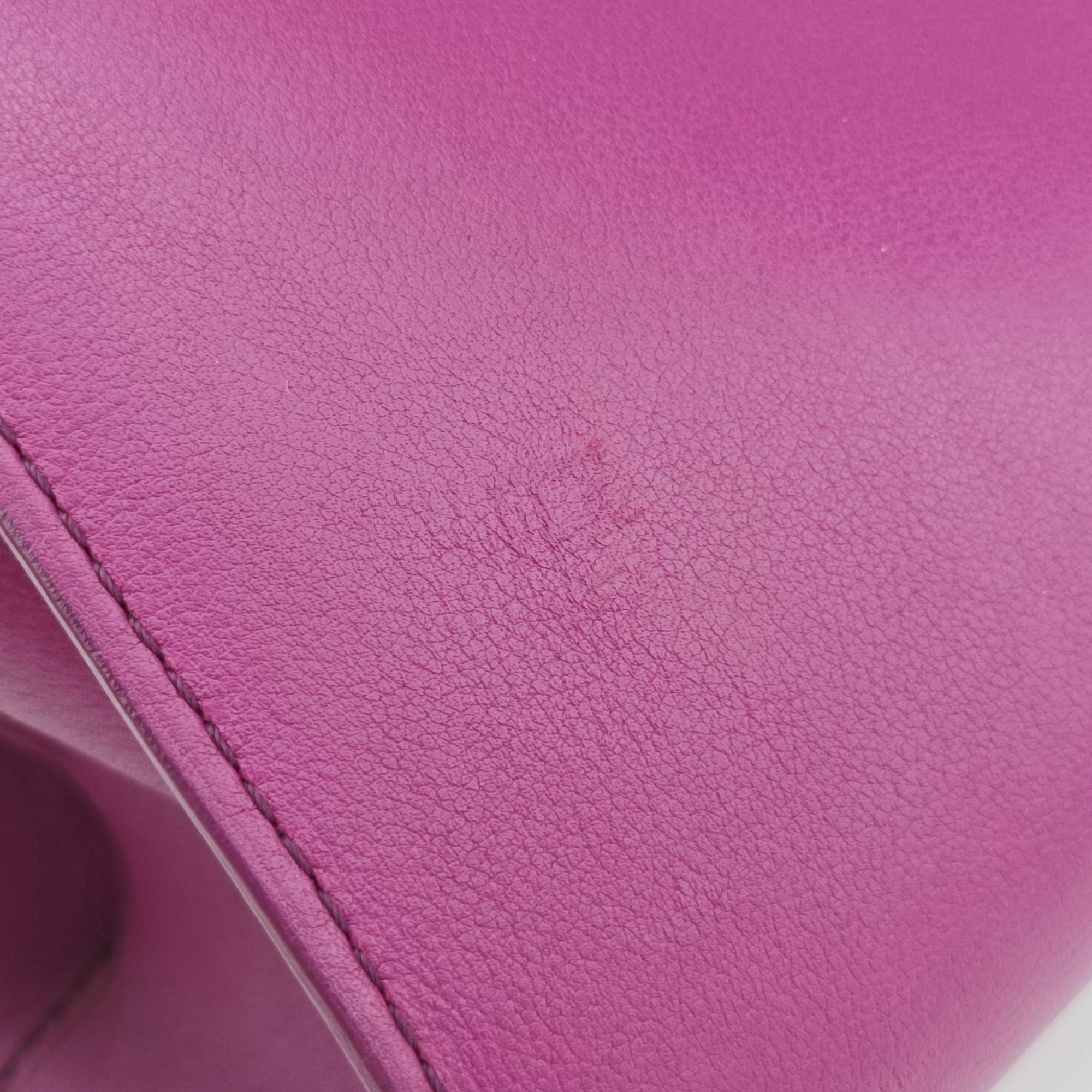 Pre-owned Delvaux Tampete Orchid Leather  shoulderbag | stylenewstar