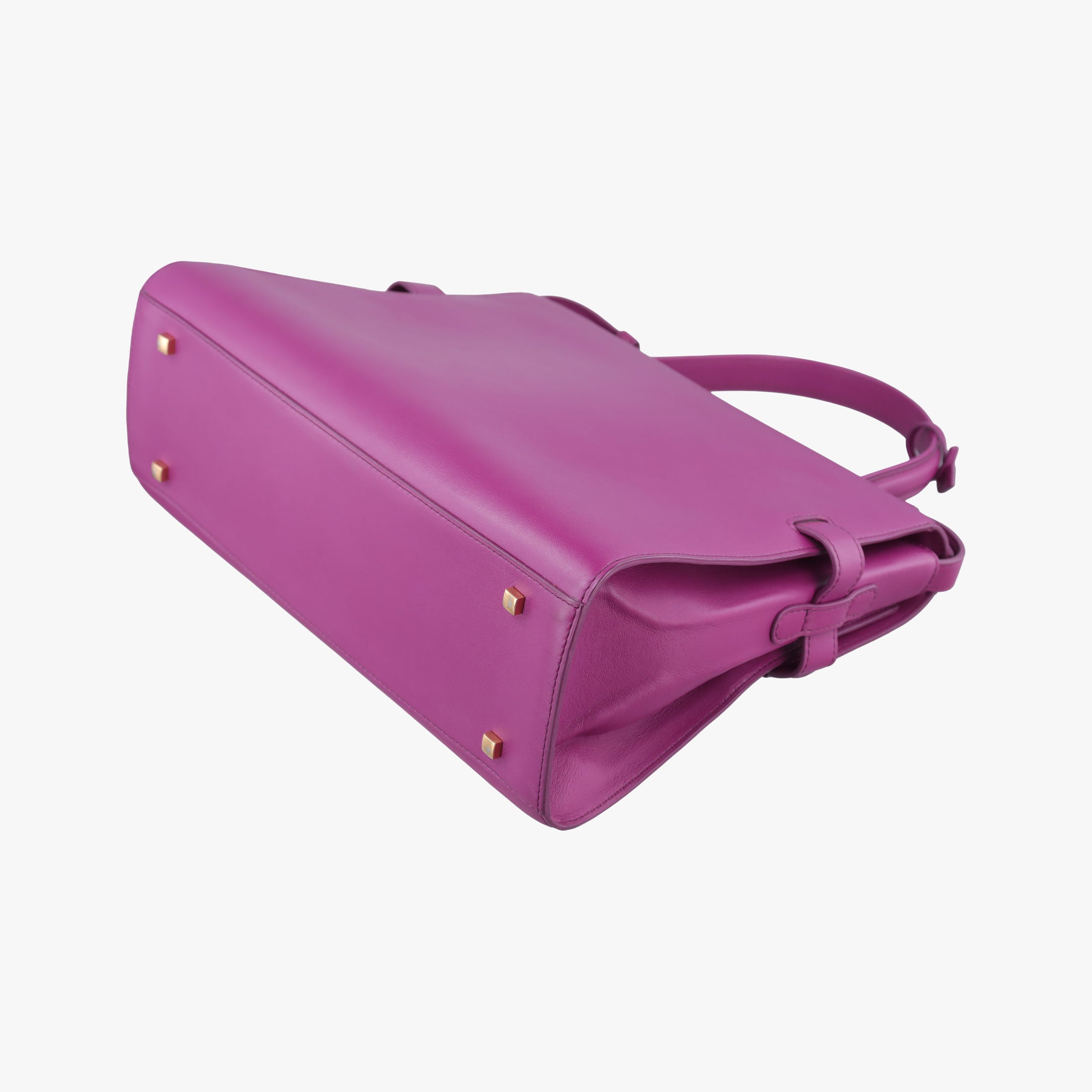 Pre-owned Delvaux Tampete Orchid Leather  shoulderbag | stylenewstar
