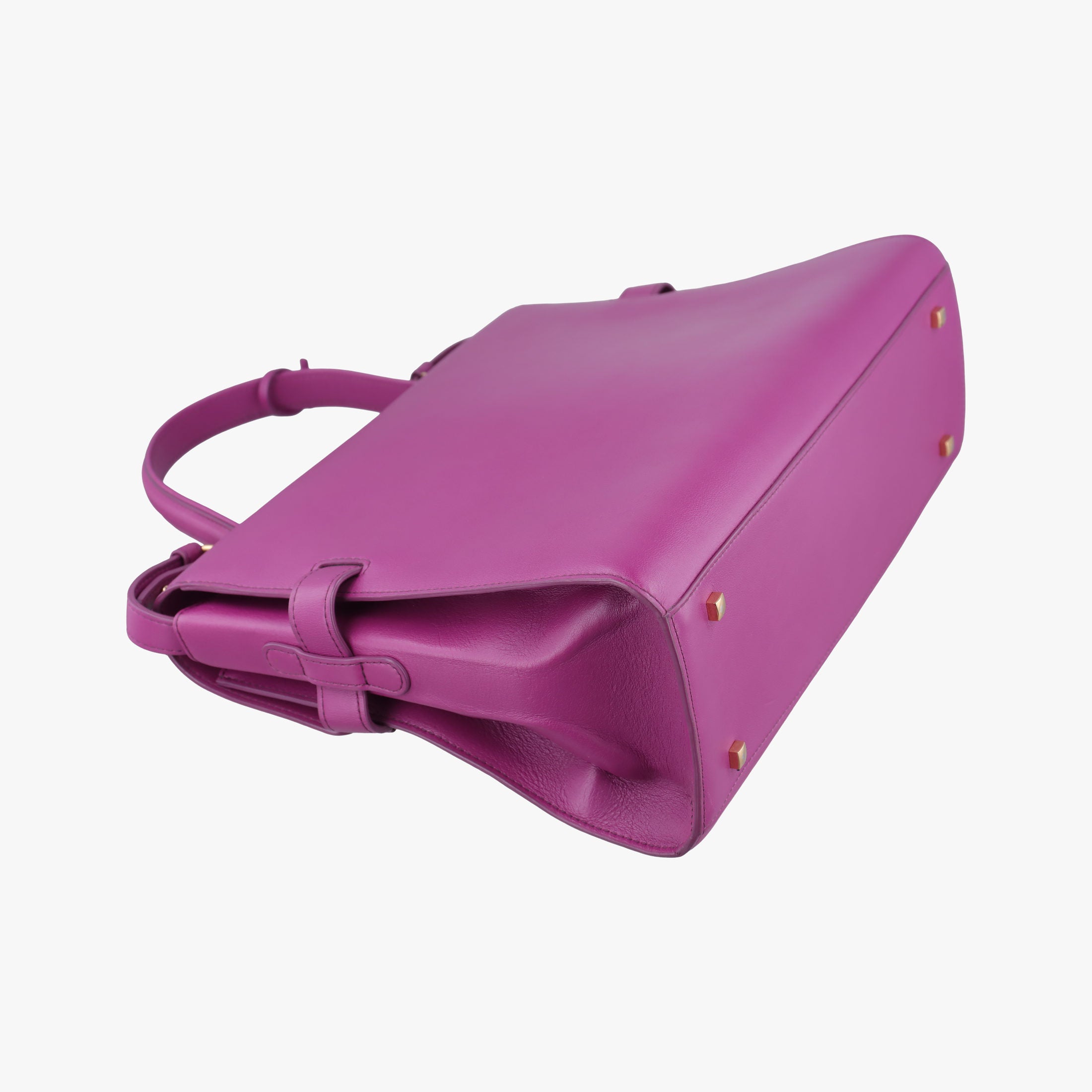 Pre-owned Delvaux Tampete Orchid Leather  shoulderbag | stylenewstar
