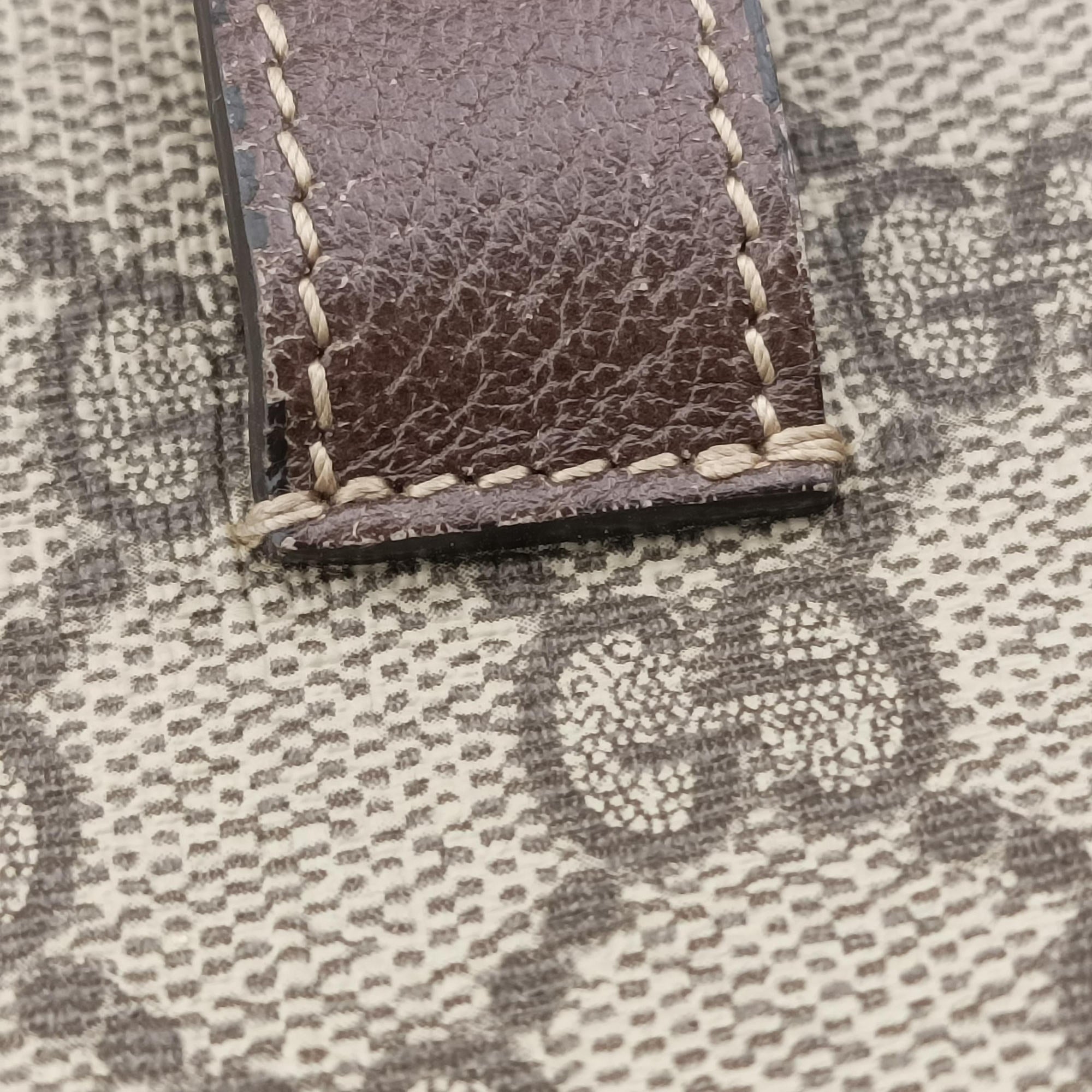 Secondhand Gucci Ophidia Brown PVC coated canvas 517076 bum bag/waist bag | stylenewstar