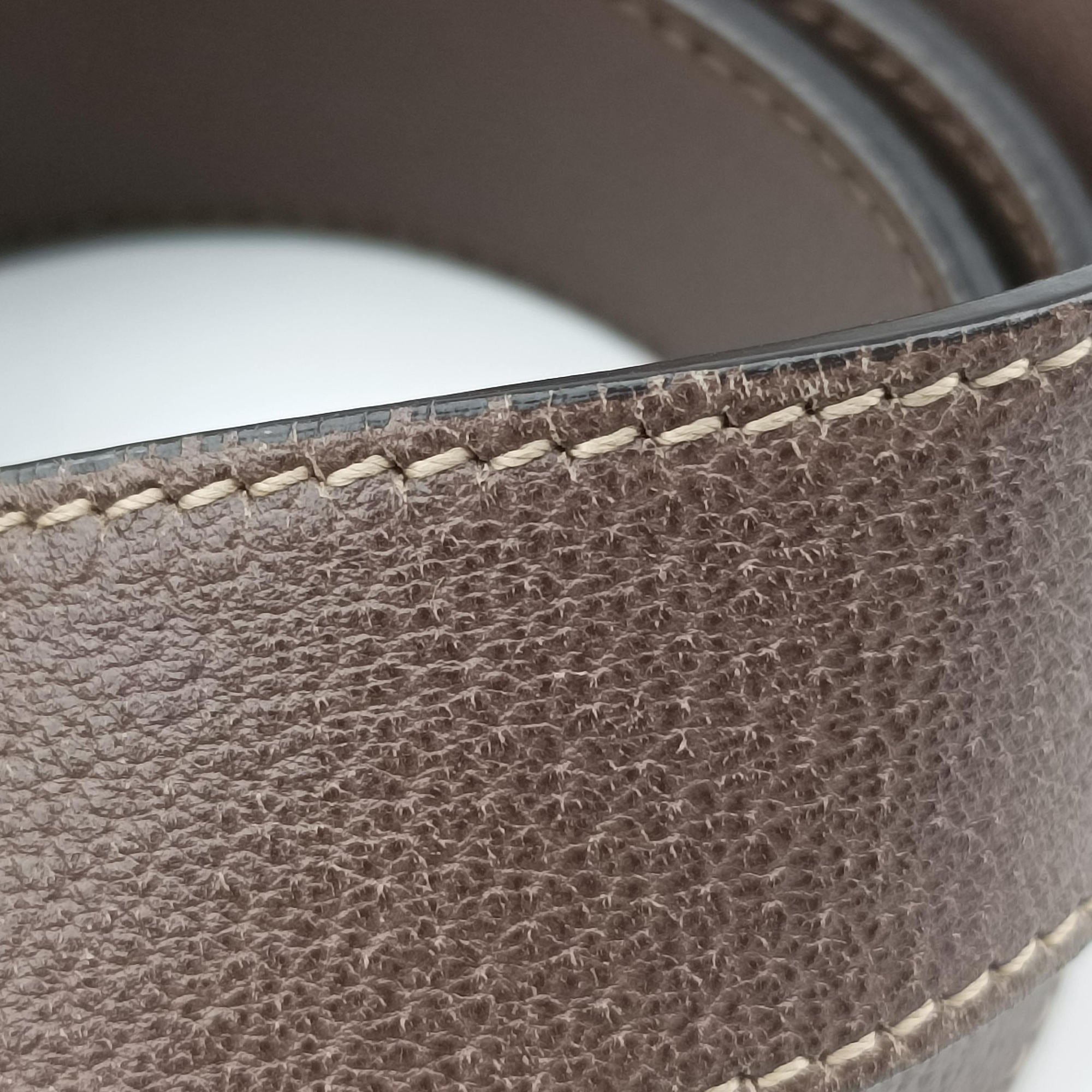 Secondhand Gucci Ophidia Brown PVC coated canvas 517076 bum bag/waist bag | stylenewstar