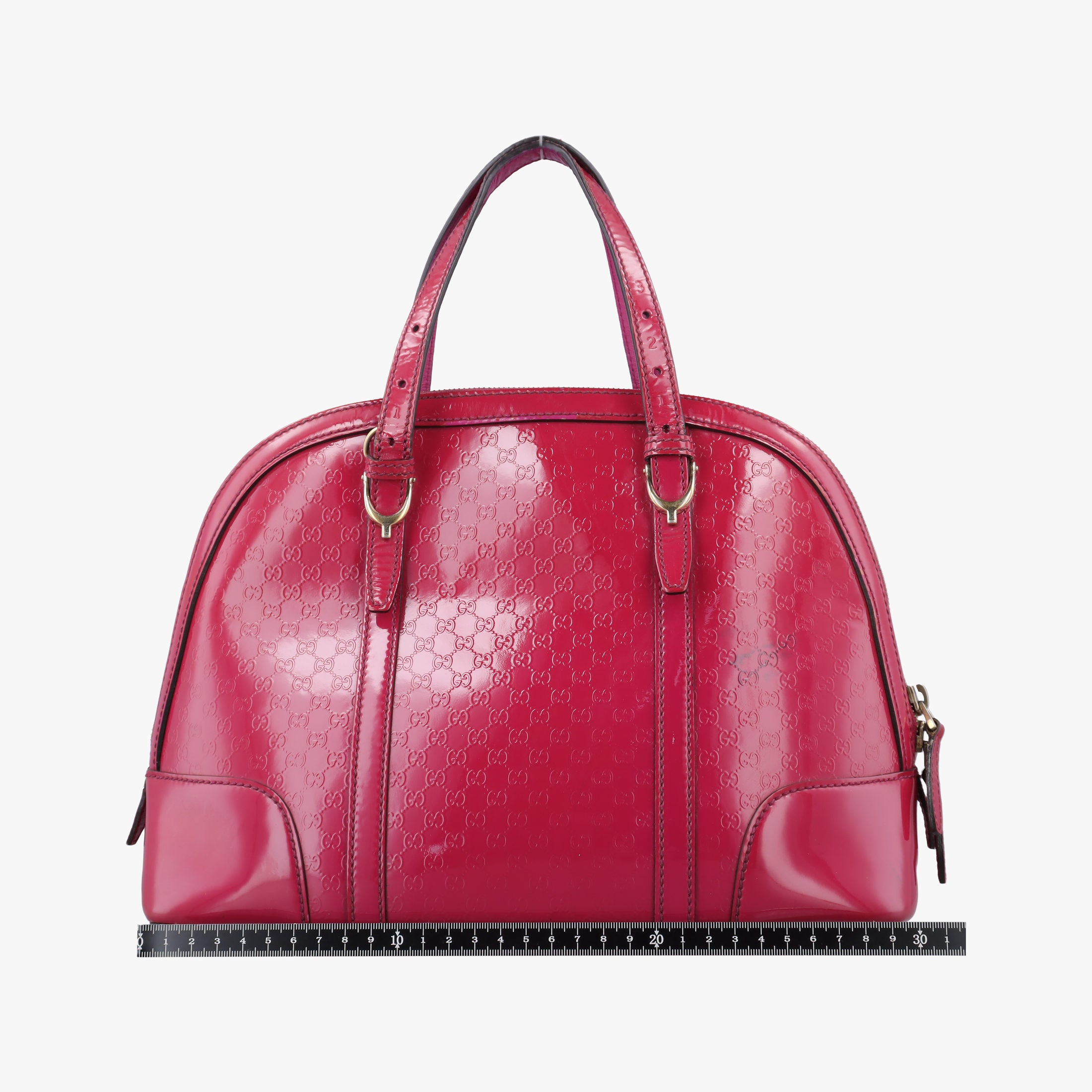 Vintage Gucci Microguccissima Rose Patent Leather 309617 shoulderbag | stylenewstar