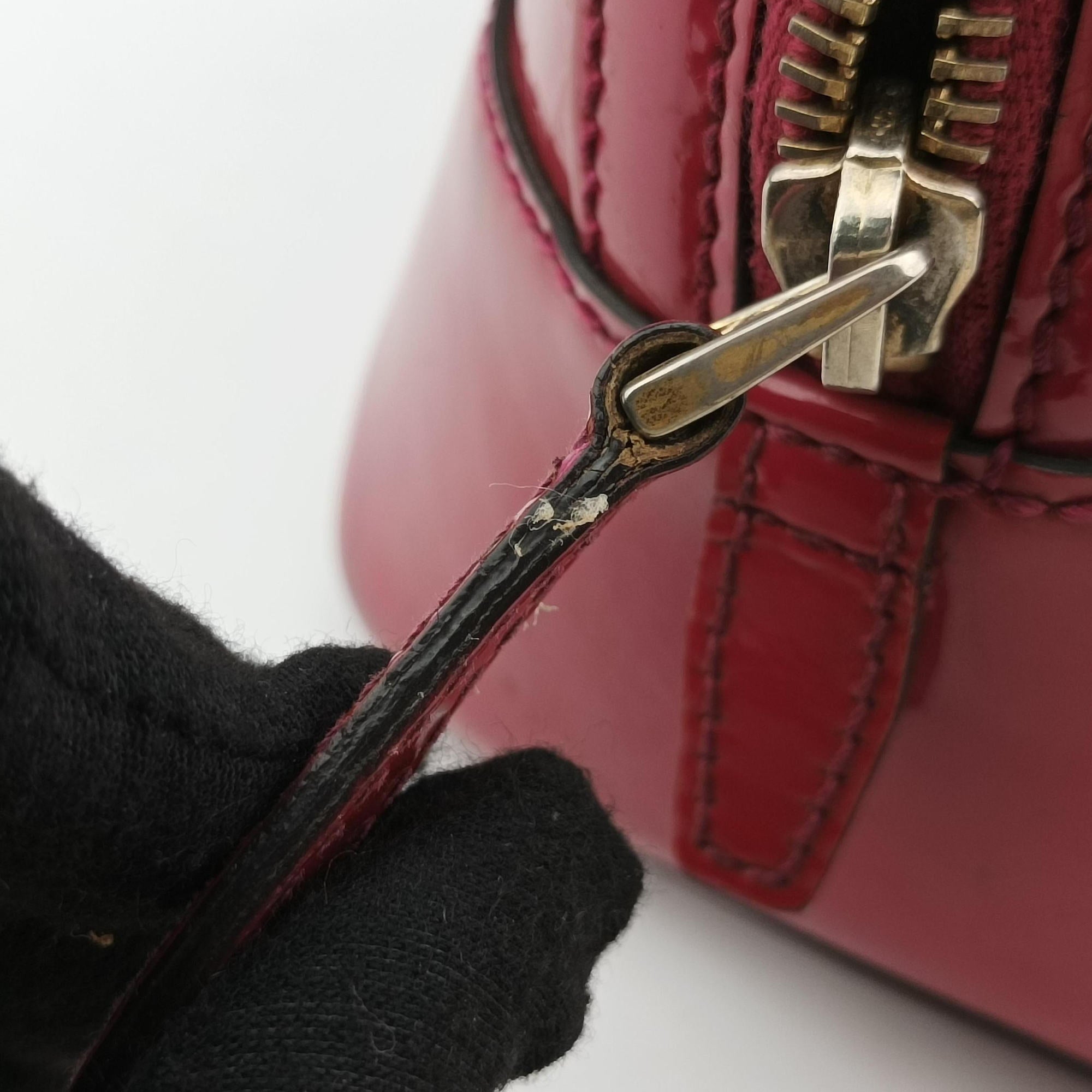 Vintage Gucci Microguccissima Rose Patent Leather 309617 shoulderbag | stylenewstar