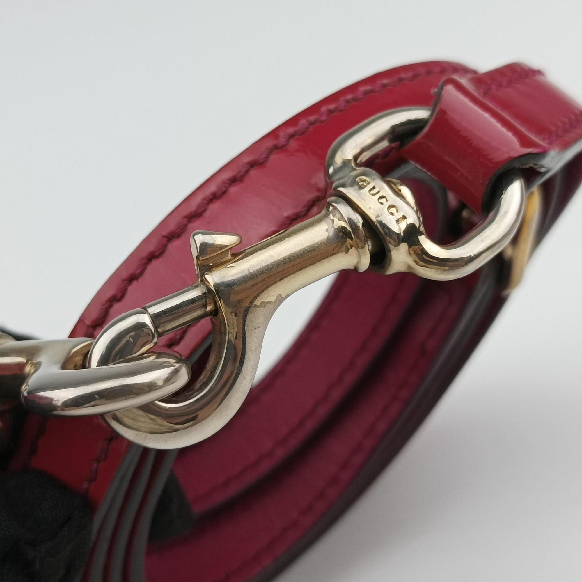Vintage Gucci Microguccissima Rose Patent Leather 309617 shoulderbag | stylenewstar