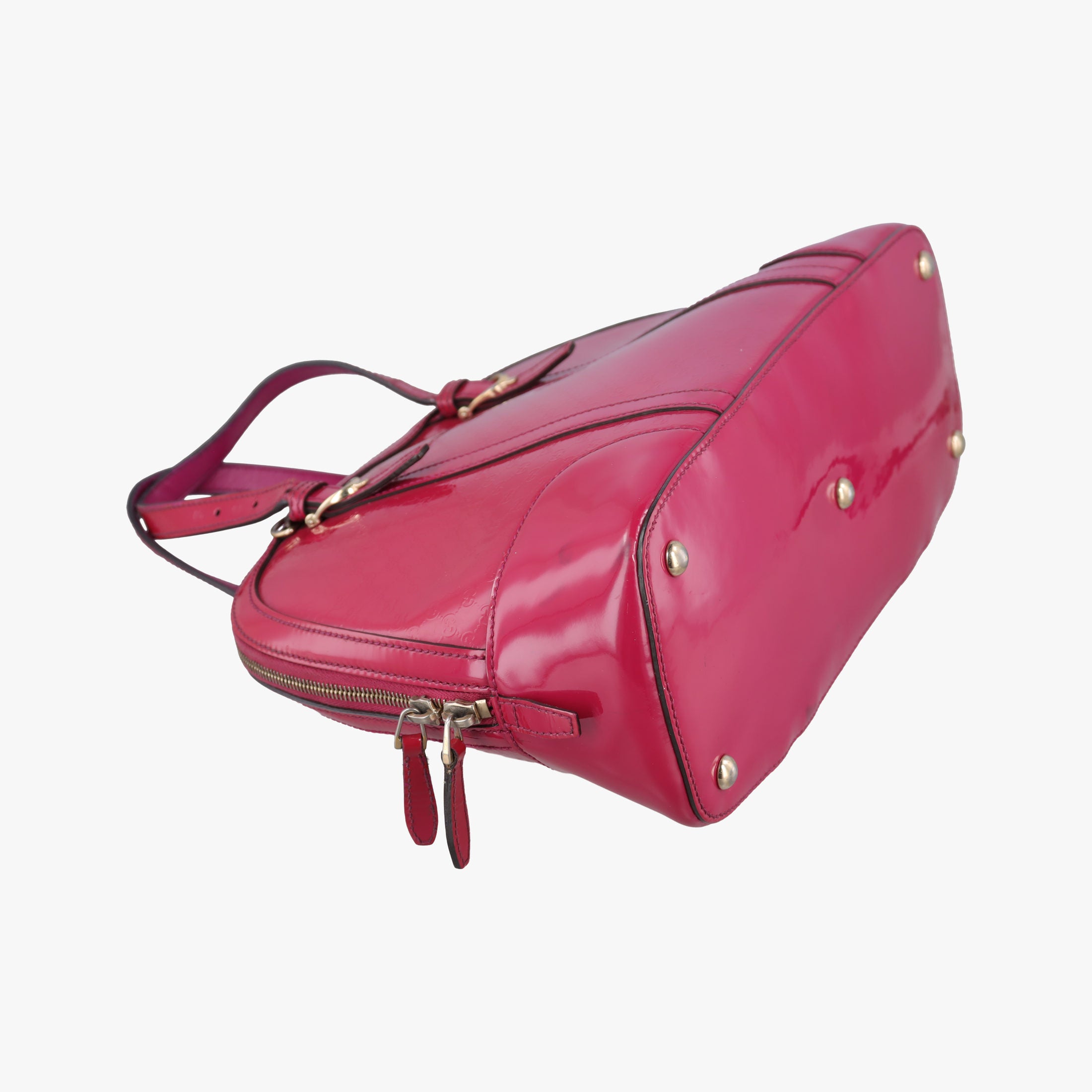 Vintage Gucci Microguccissima Rose Patent Leather 309617 shoulderbag | stylenewstar