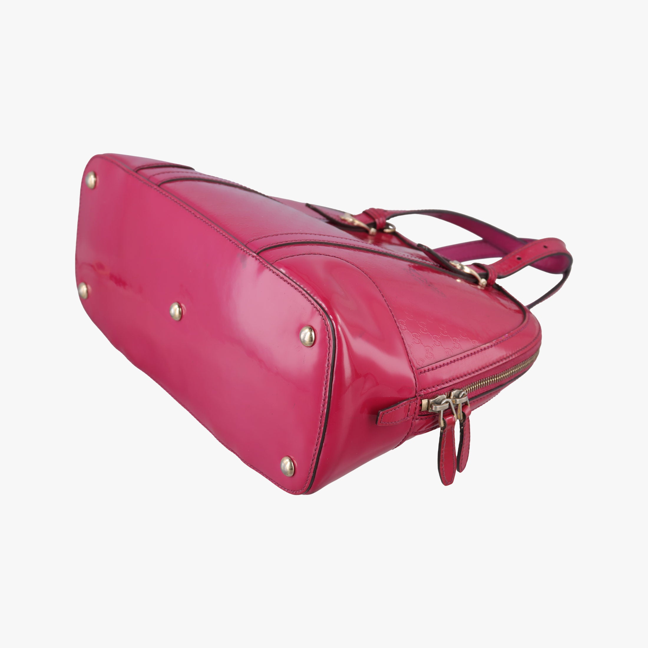 Vintage Gucci Microguccissima Rose Patent Leather 309617 shoulderbag | stylenewstar