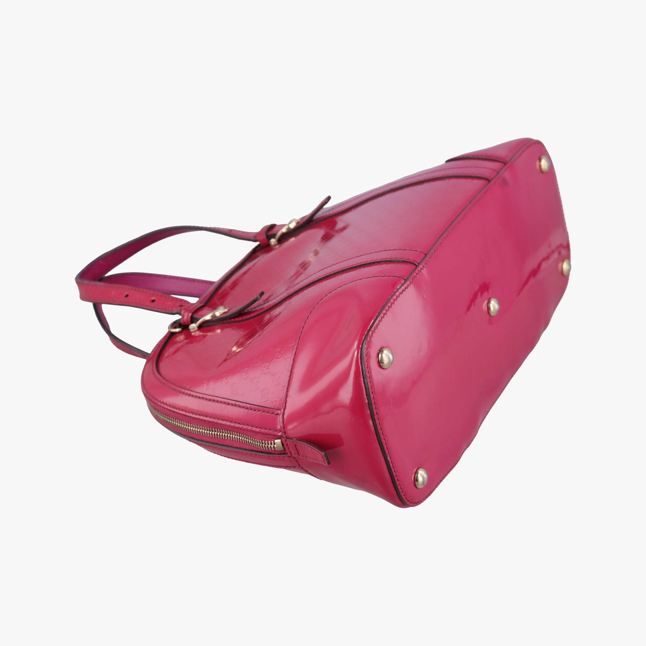 Vintage Gucci Microguccissima Rose Patent Leather 309617 shoulderbag | stylenewstar
