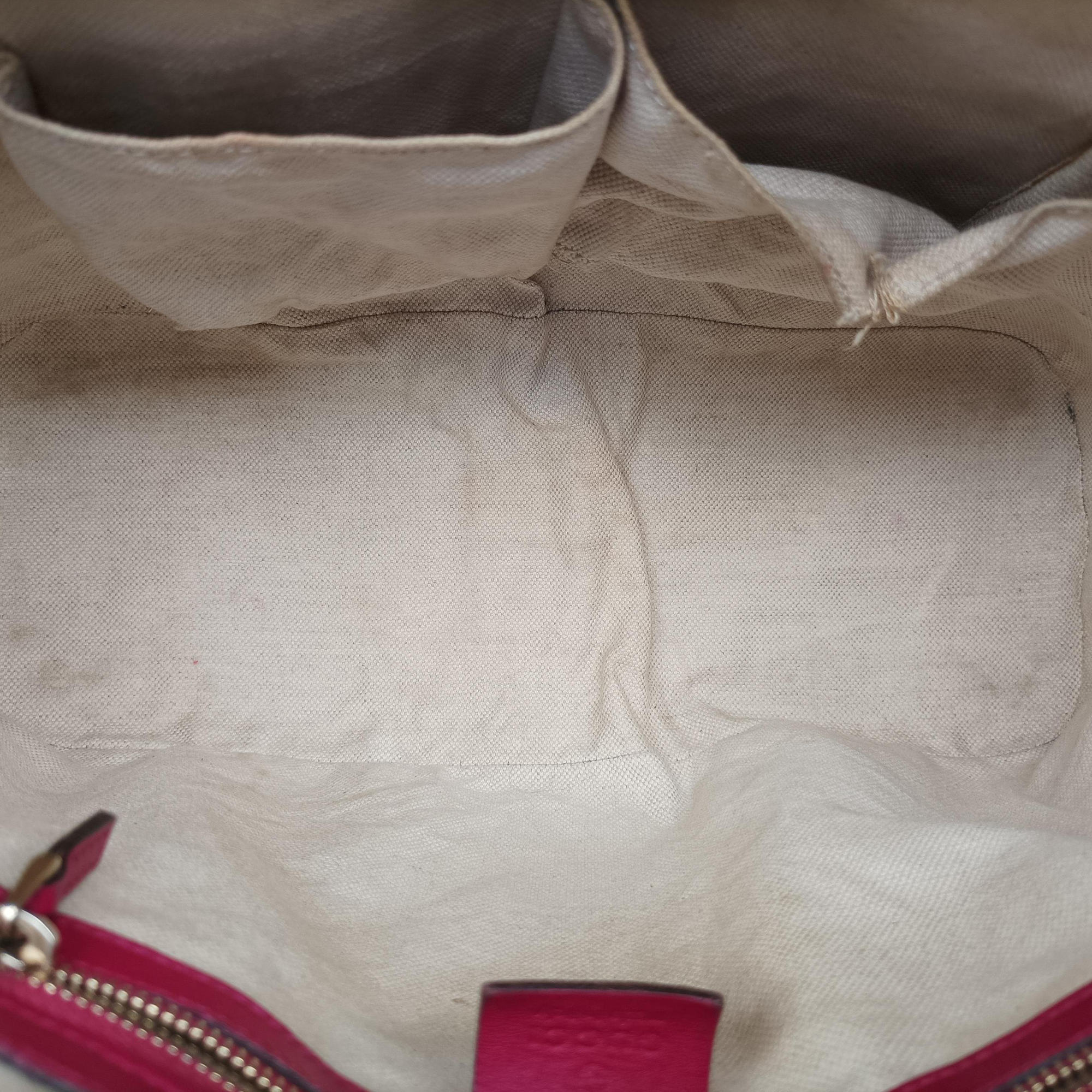 Vintage Gucci Microguccissima Rose Patent Leather 309617 shoulderbag | stylenewstar
