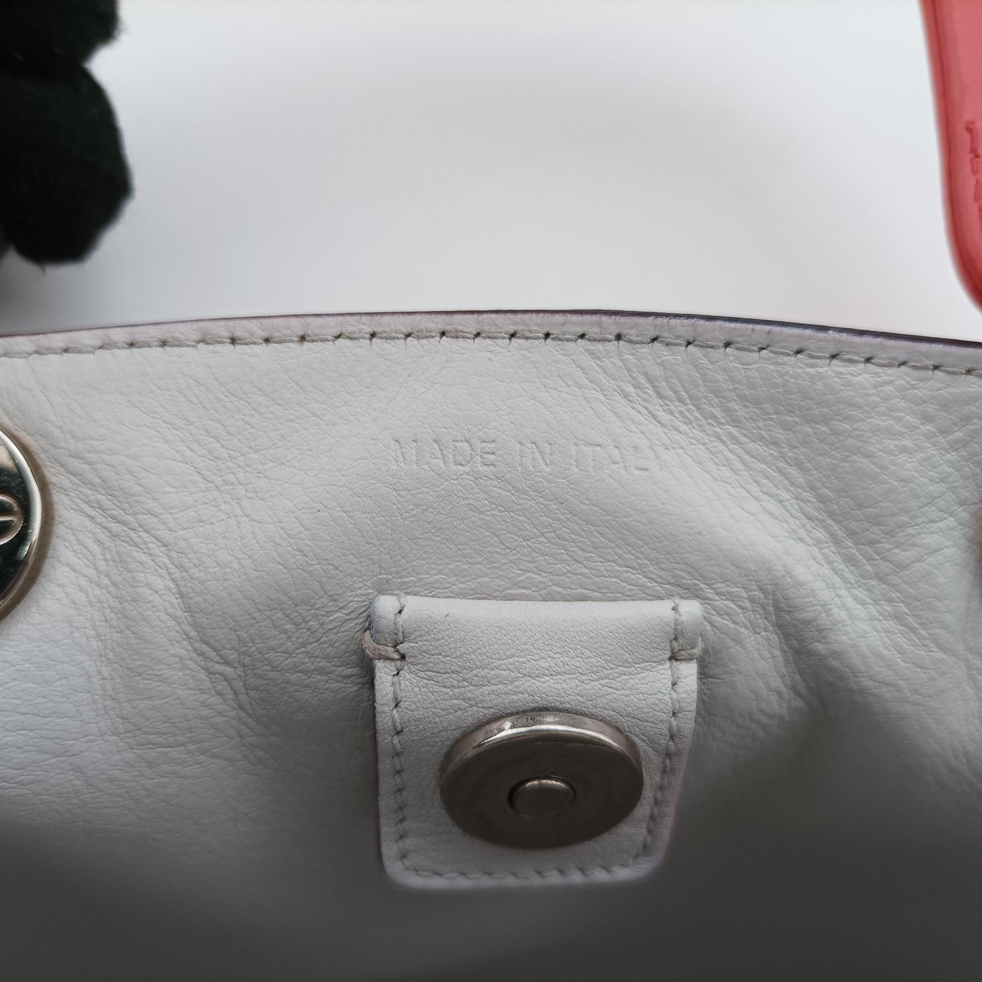 Pre-owned Christian Dior Diorissimo Pink Leather  shoulderbag | stylenewstar