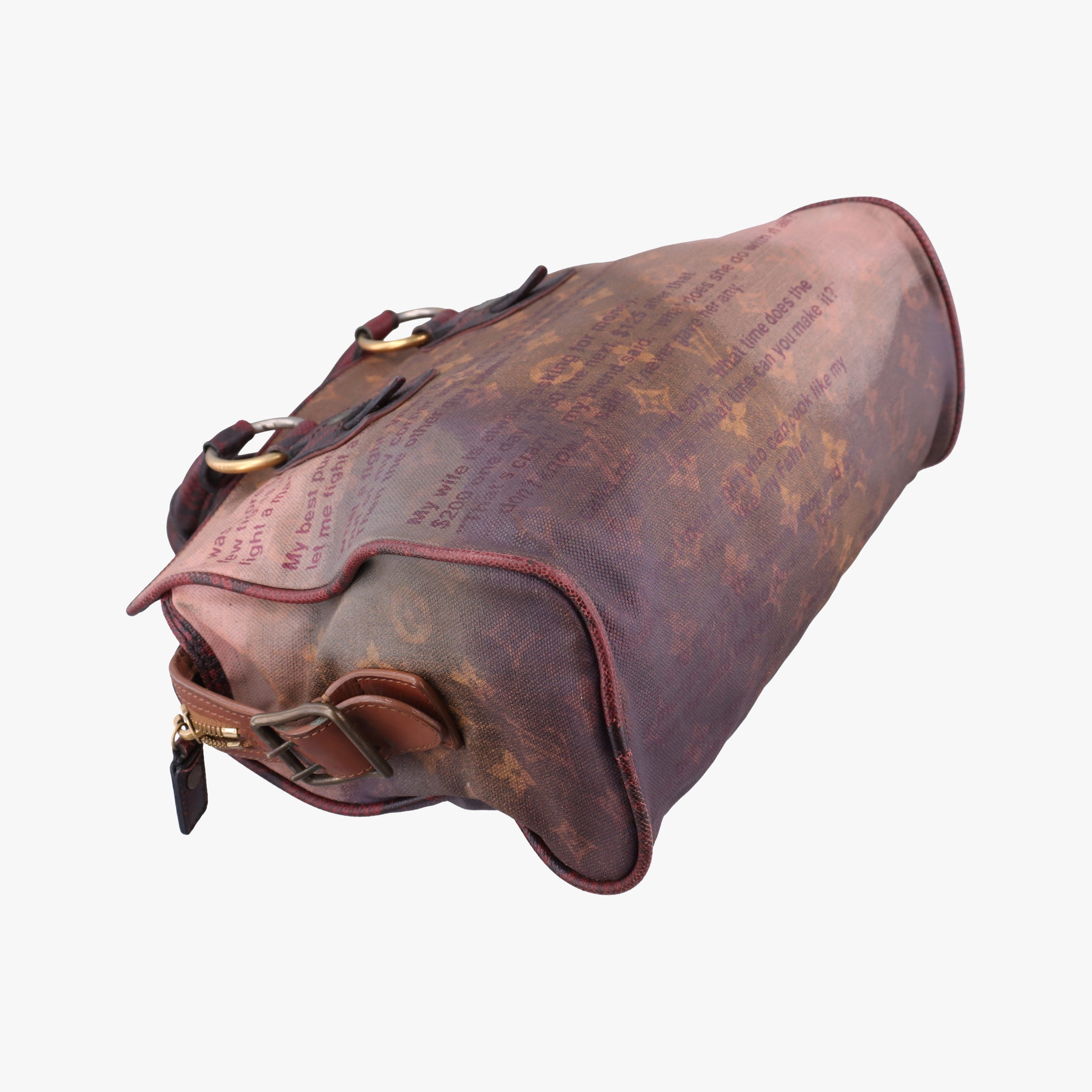 Secondhand Louis Vuitton Graduate Violet Monogram Jokes M95739 handbag | stylenewstar