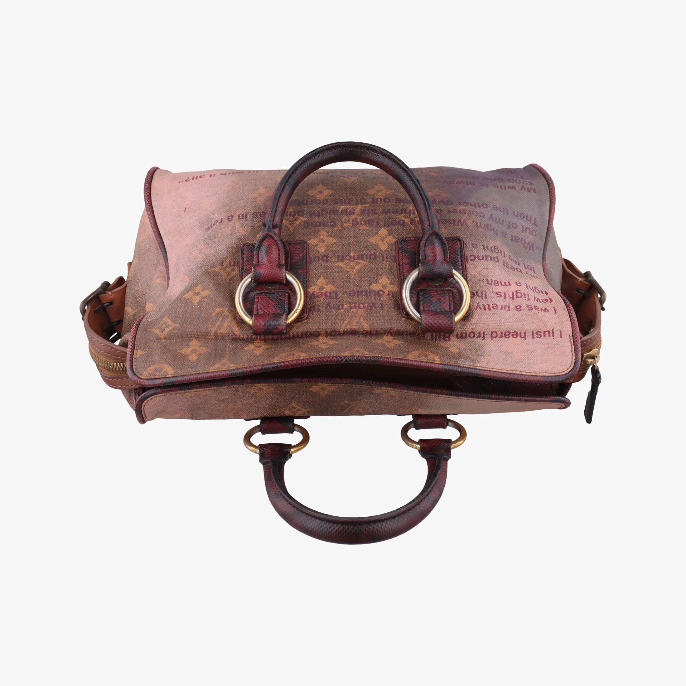 Secondhand Louis Vuitton Graduate Violet Monogram Jokes M95739 handbag | stylenewstar