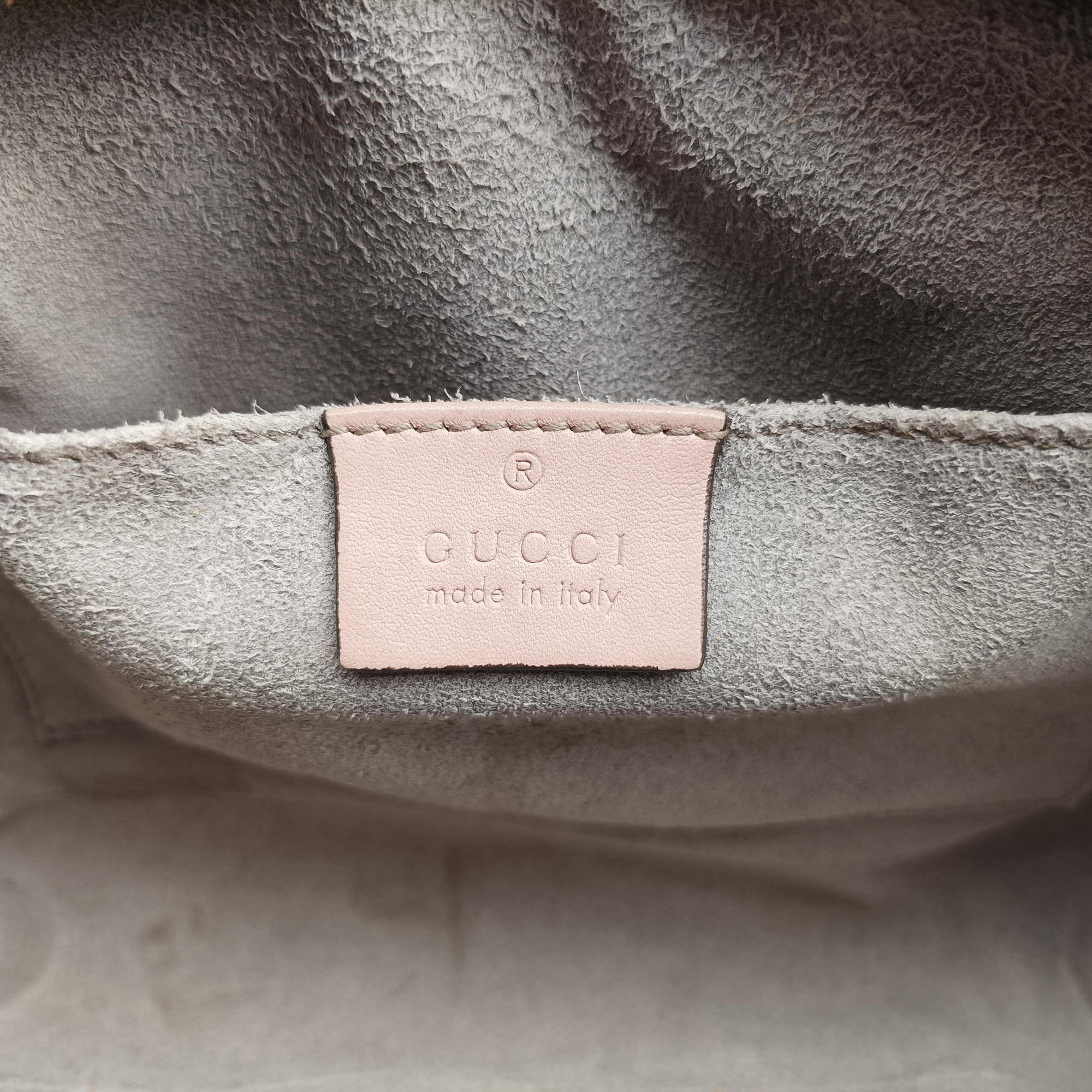 Secondhand Gucci GG Marmont Pink Leather 447632 shoulderbag | stylenewstar