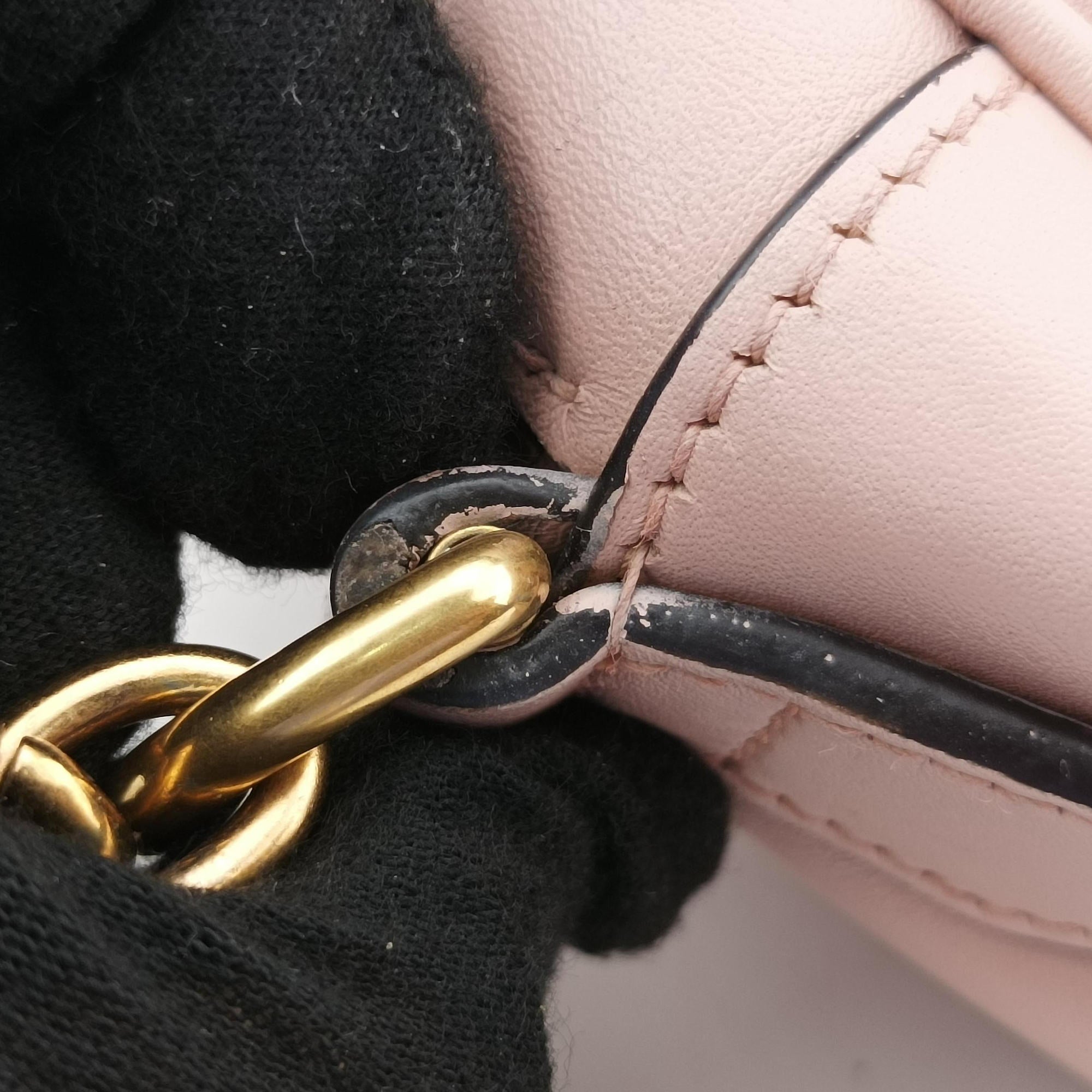 Secondhand Gucci GG Marmont Pink Leather 447632 shoulderbag | stylenewstar