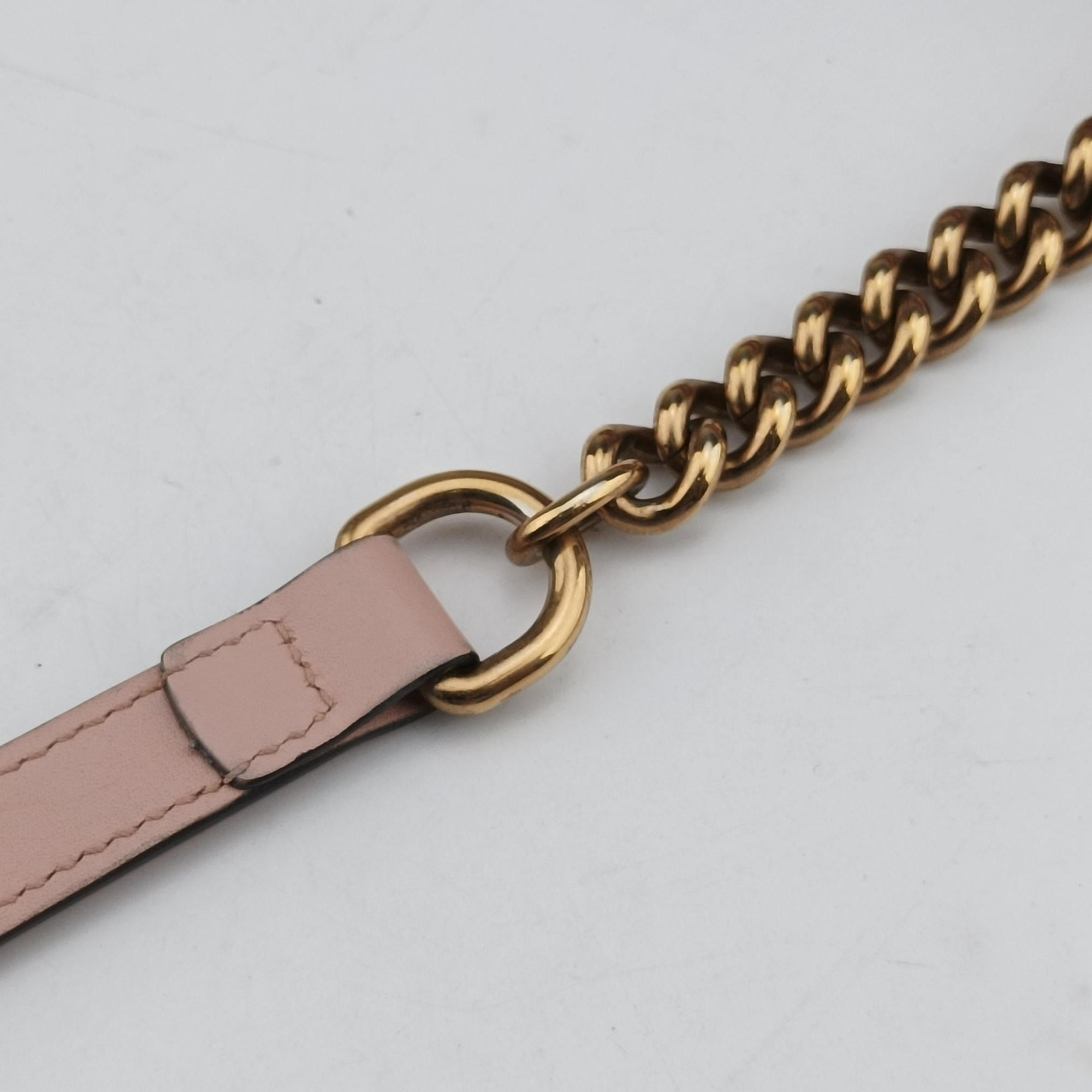 Secondhand Gucci GG Marmont Pink Leather 447632 shoulderbag | stylenewstar