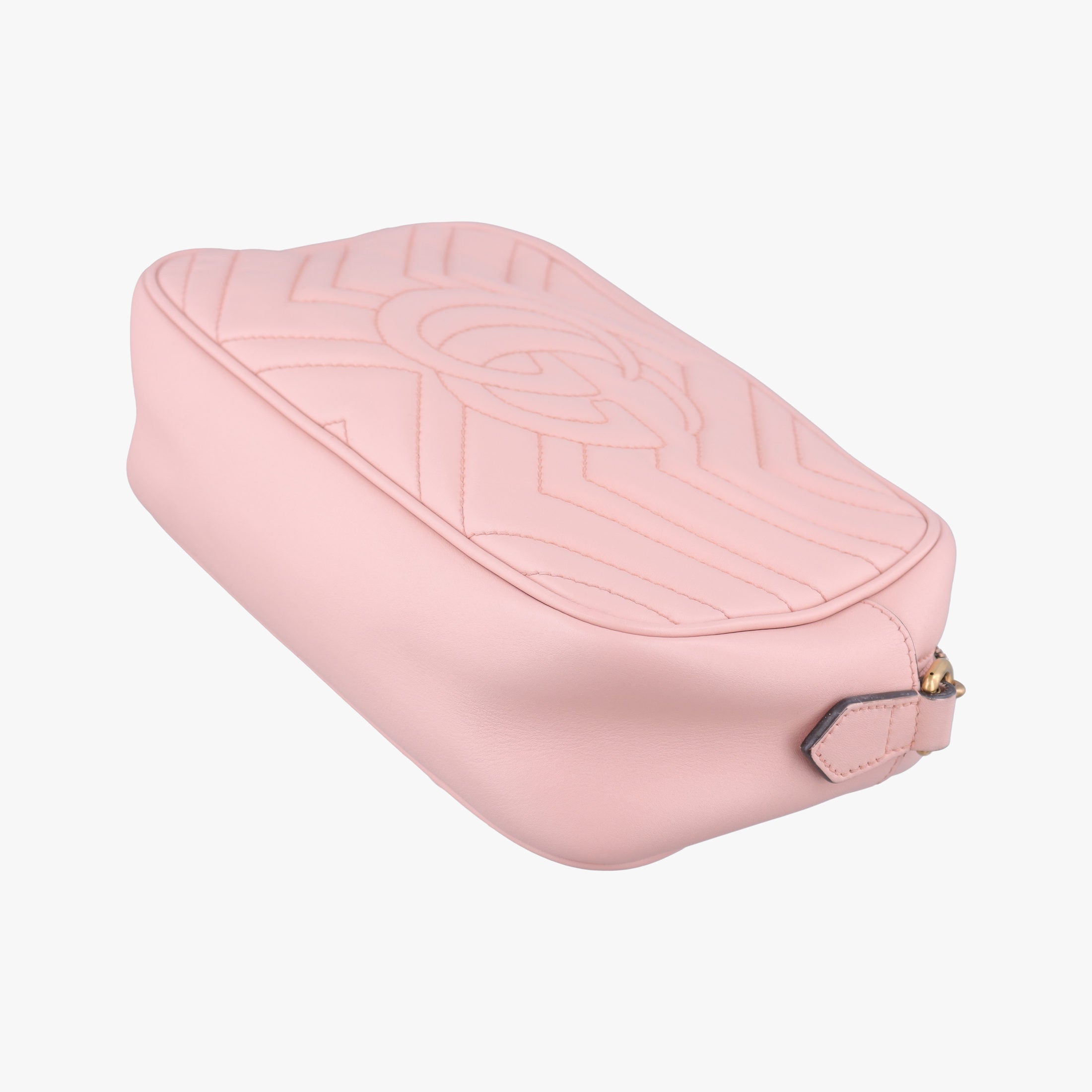 Secondhand Gucci GG Marmont Pink Leather 447632 shoulderbag | stylenewstar