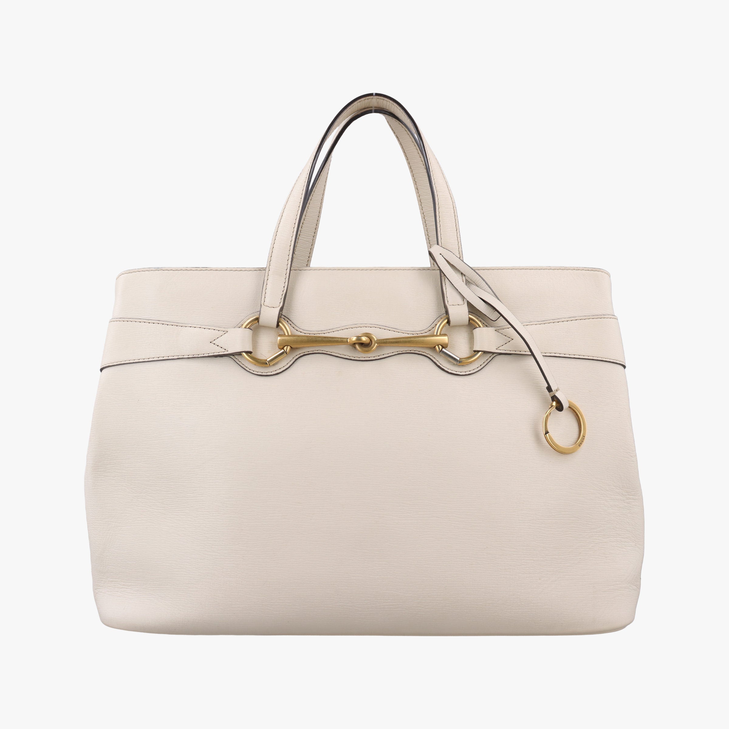 Vintage Gucci Bright Bit White Leather 319795 handbag | stylenewstar