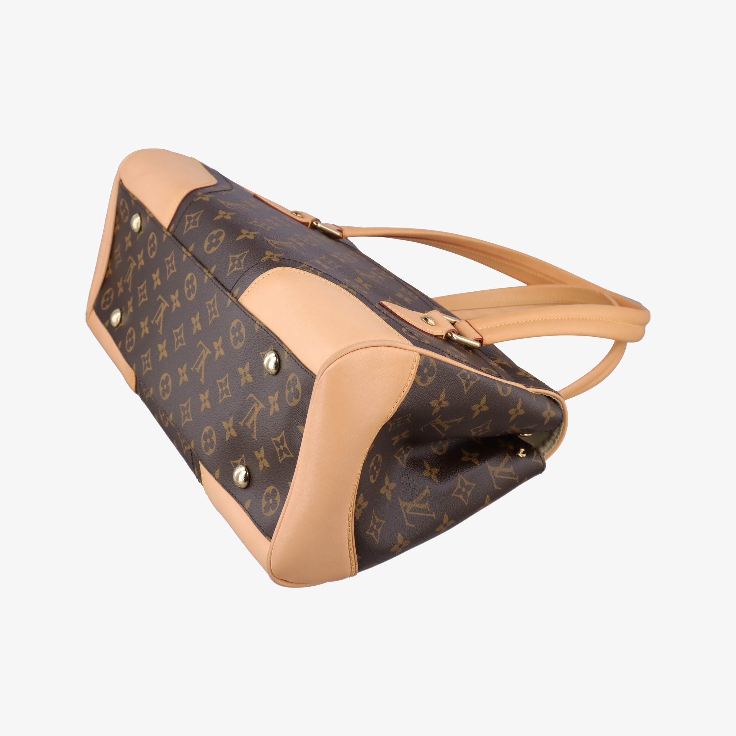 Pre-owned Louis Vuitton Beverly GM brown Monogram Canvas M40120 handbag | stylenewstar