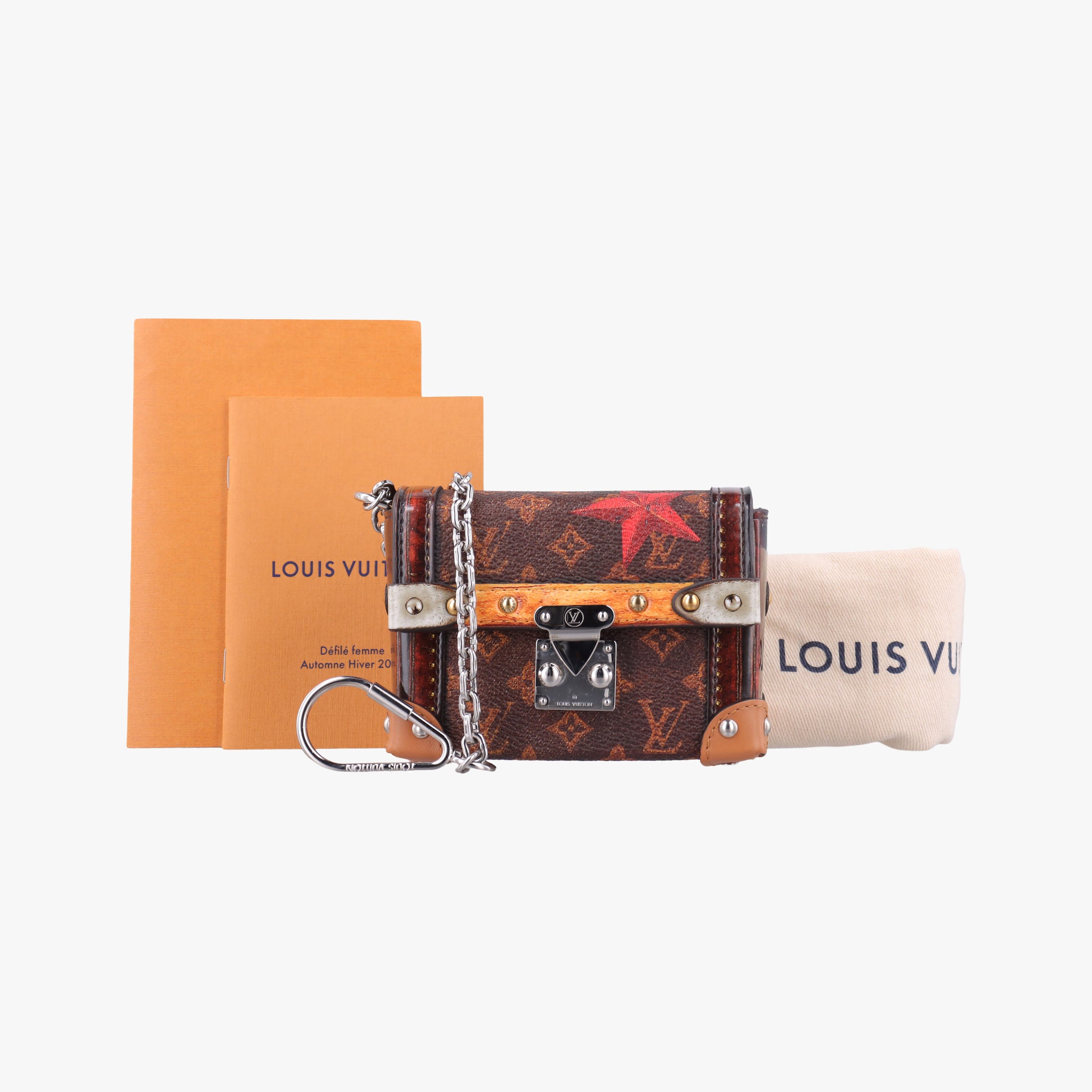 Vintage Louis Vuitton Essential Trunk brown×multi Monogram Canvas áVernis M63779 others | stylenewstar