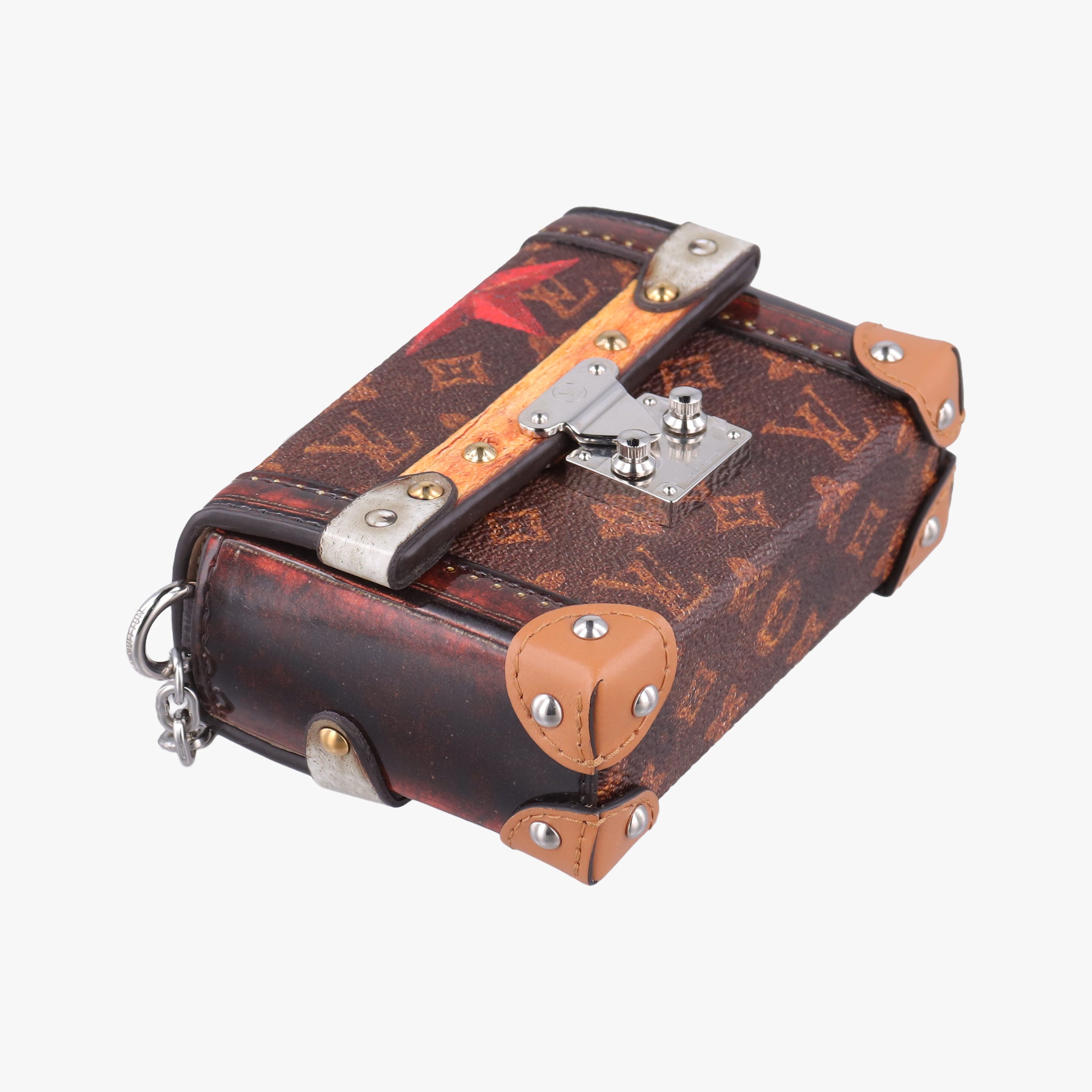 Vintage Louis Vuitton Essential Trunk brown×multi Monogram Canvas áVernis M63779 others | stylenewstar