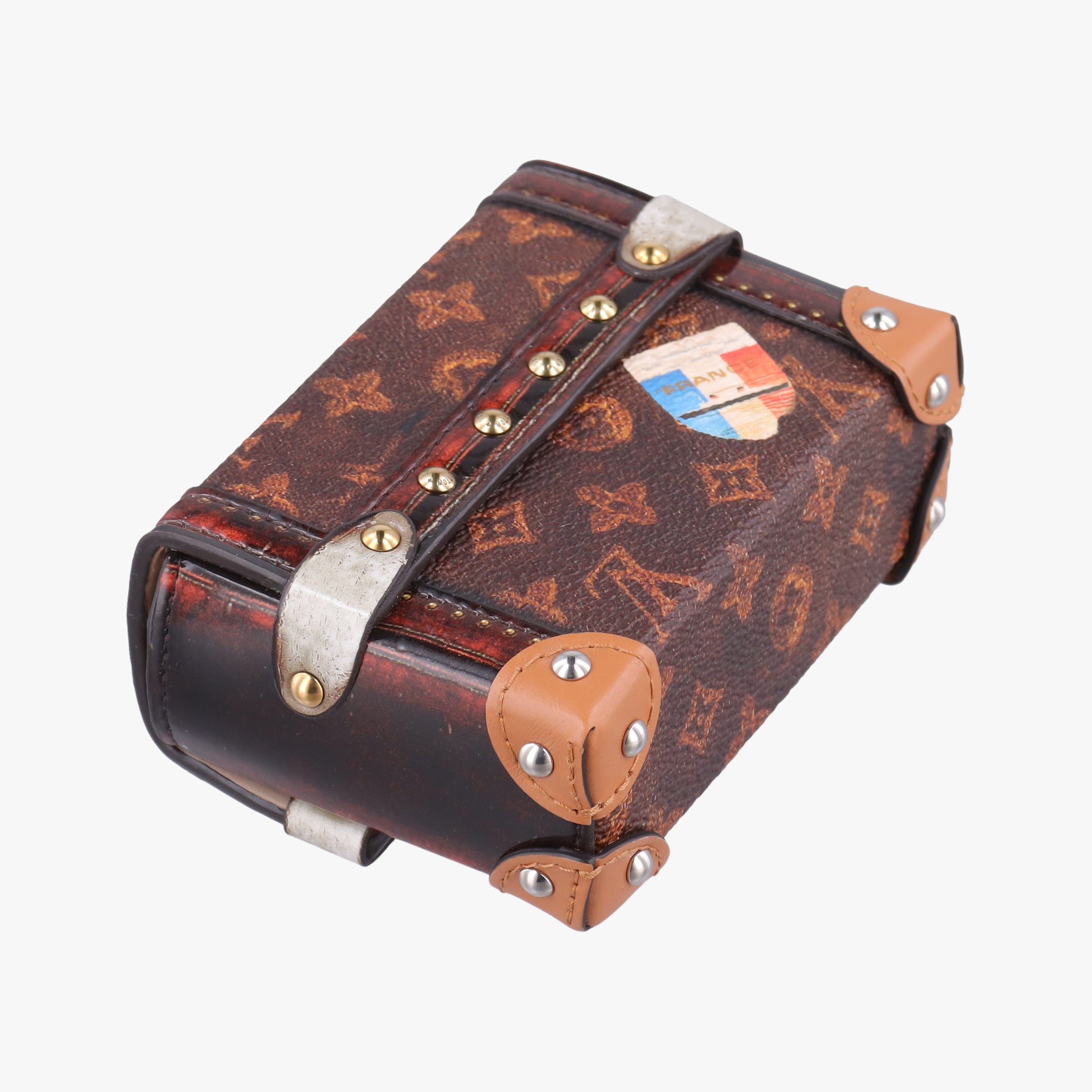 Vintage Louis Vuitton Essential Trunk brown×multi Monogram Canvas áVernis M63779 others | stylenewstar