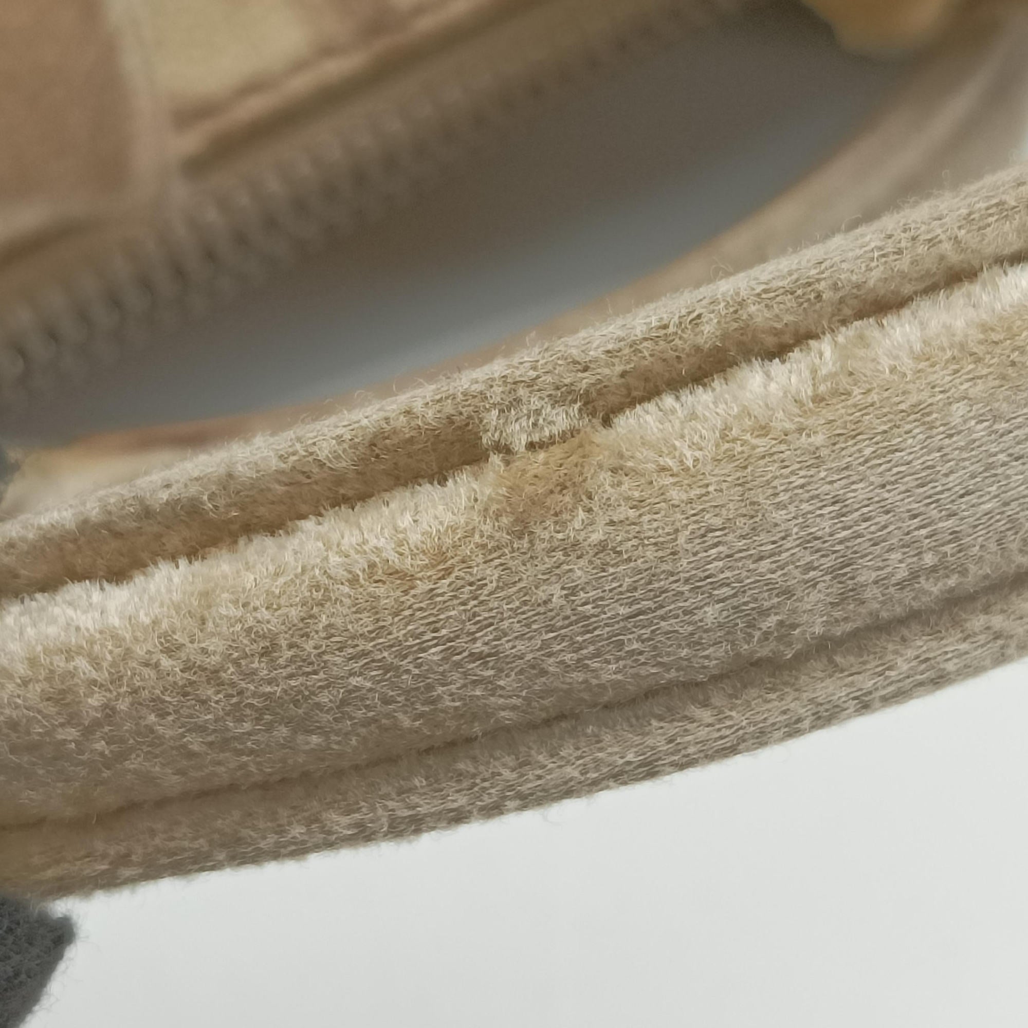 Secondhand Christian Dior Romantic Trotter Beige x White PVC coated canvas x velour  handbag | stylenewstar