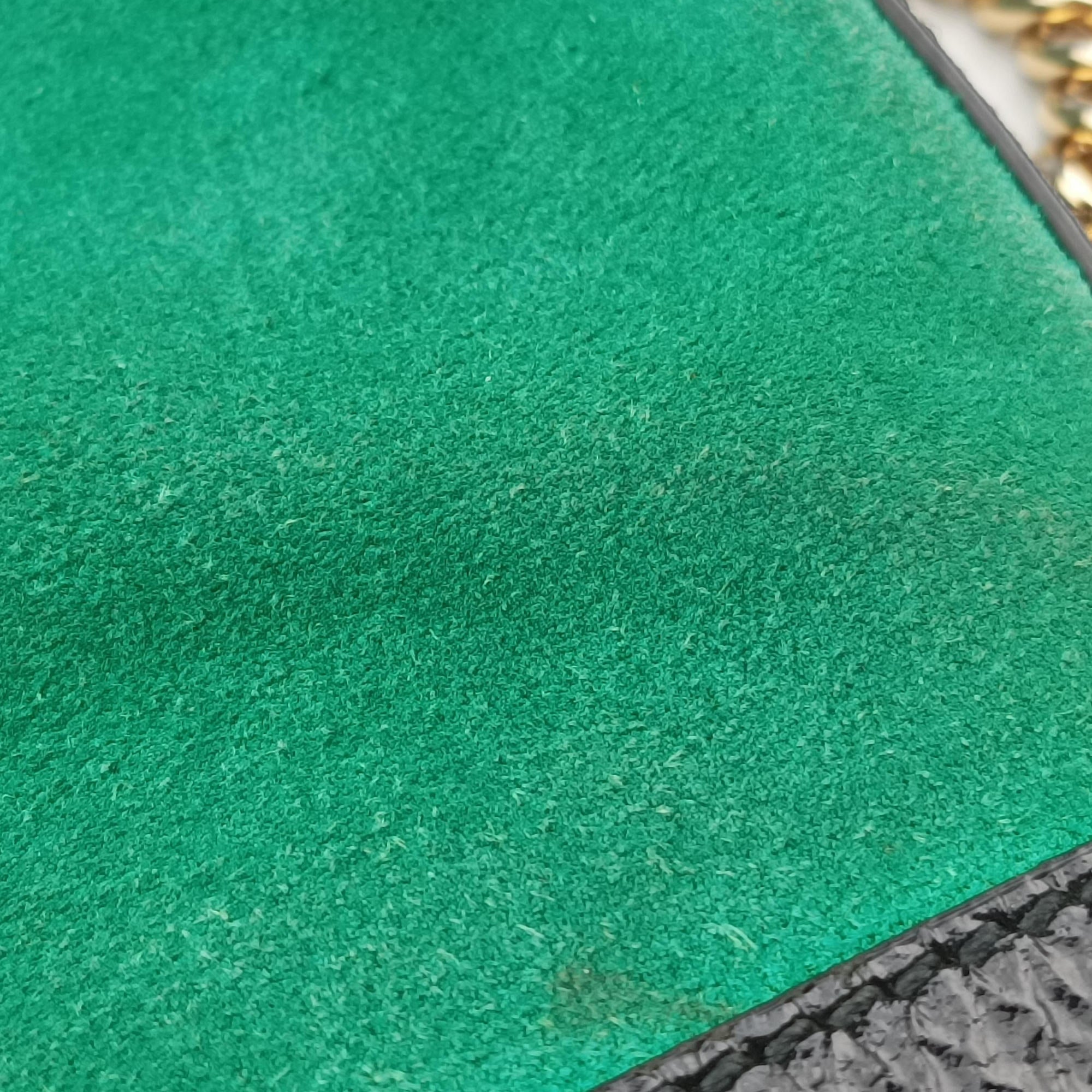 Secondhand Gucci Dionysus Green suede×leather 499622 shoulderbag | stylenewstar