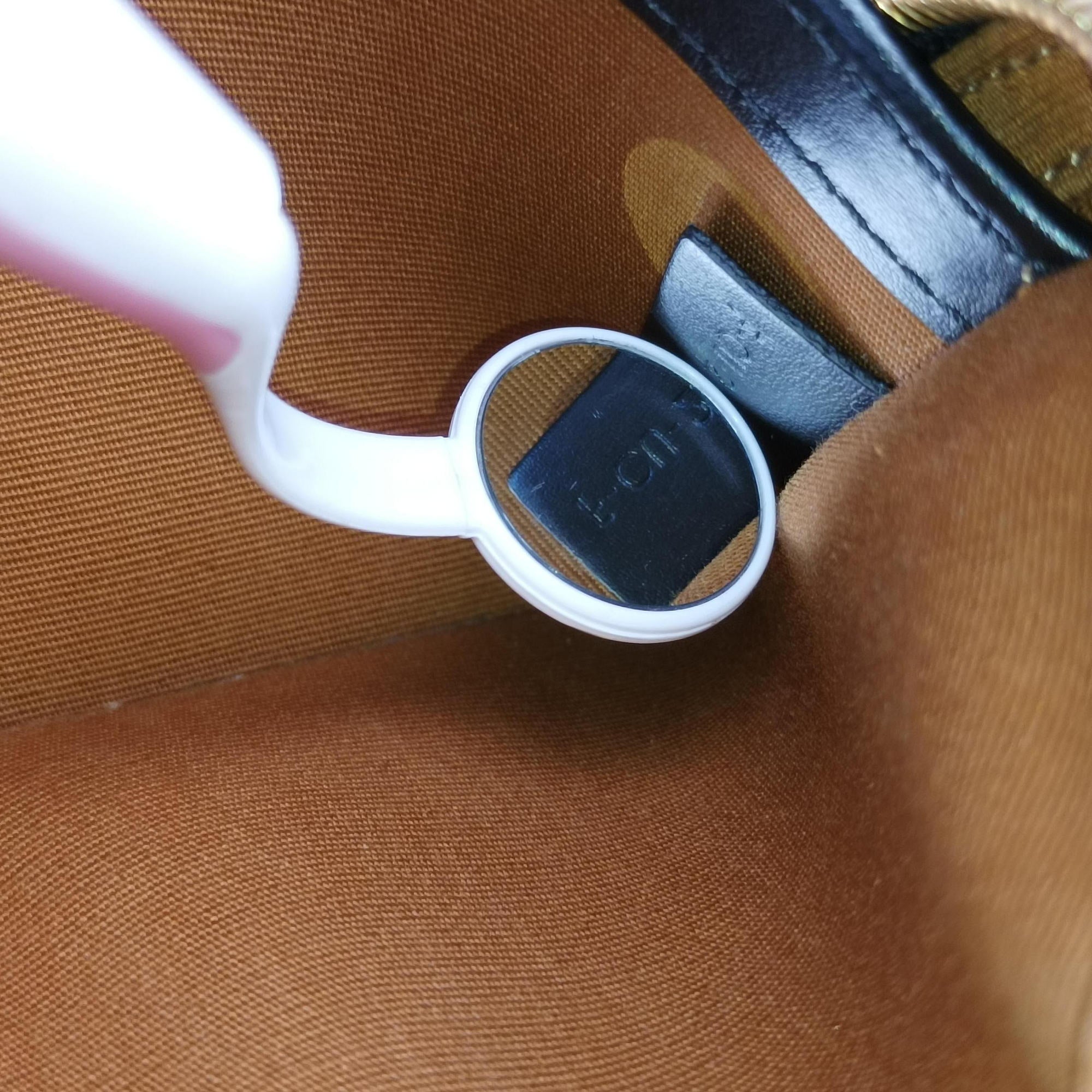 Secondhand Celine Medium Triomphe Messenger Brown PVC coated canvas  shoulderbag | stylenewstar