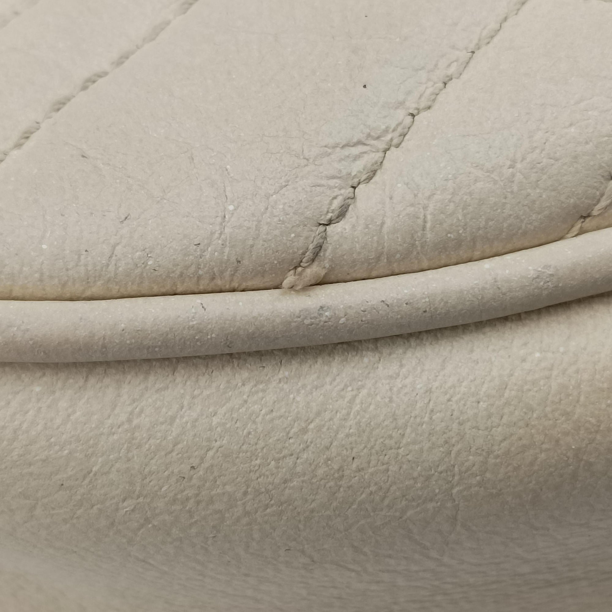 Secondhand Gucci GG Marmont White Leather 550154 shoulderbag | stylenewstar
