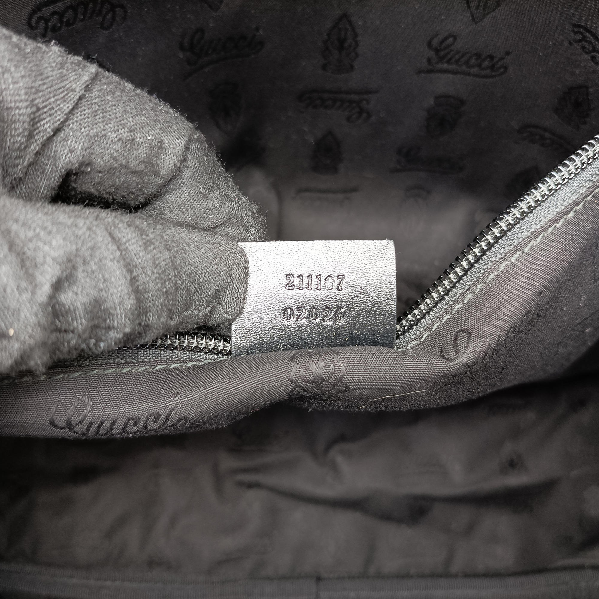 Pre-owned Gucci GG Imprime Messenger Black PVC coated canvas 211107 shoulderbag | stylenewstar