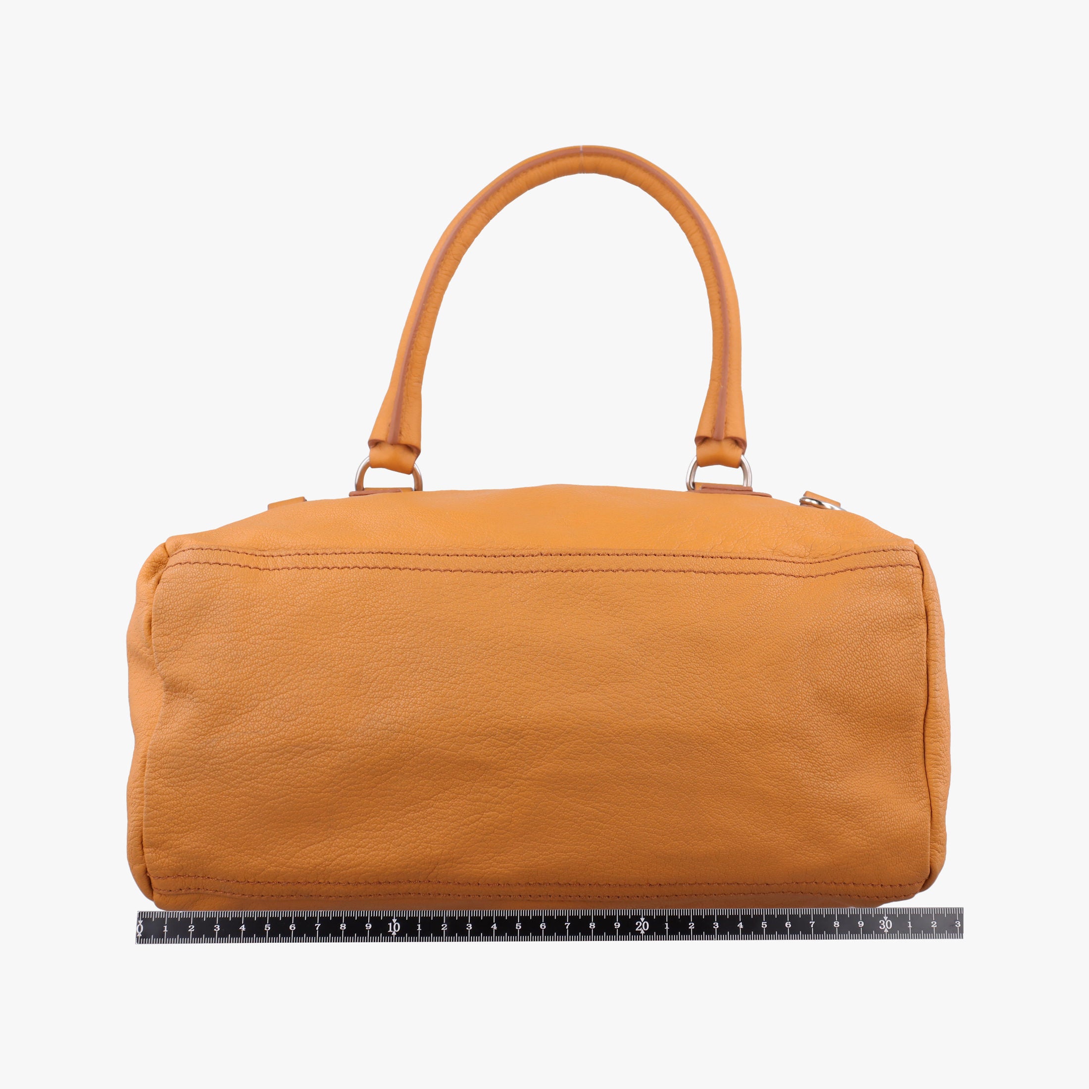 Pre-owned Givenchy Pandora Yellow leather  shoulderbag | stylenewstar