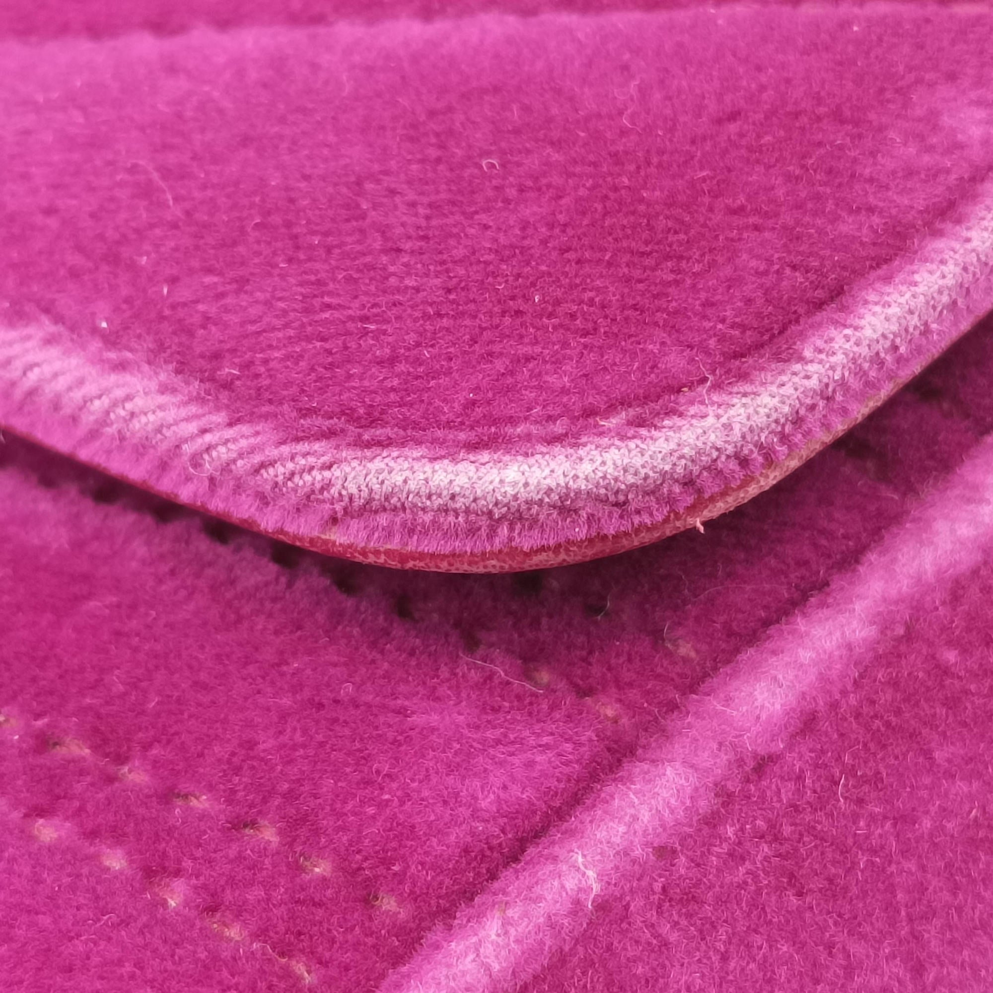 Secondhand Gucci GG Marmont Purple velour 443497 shoulderbag | stylenewstar