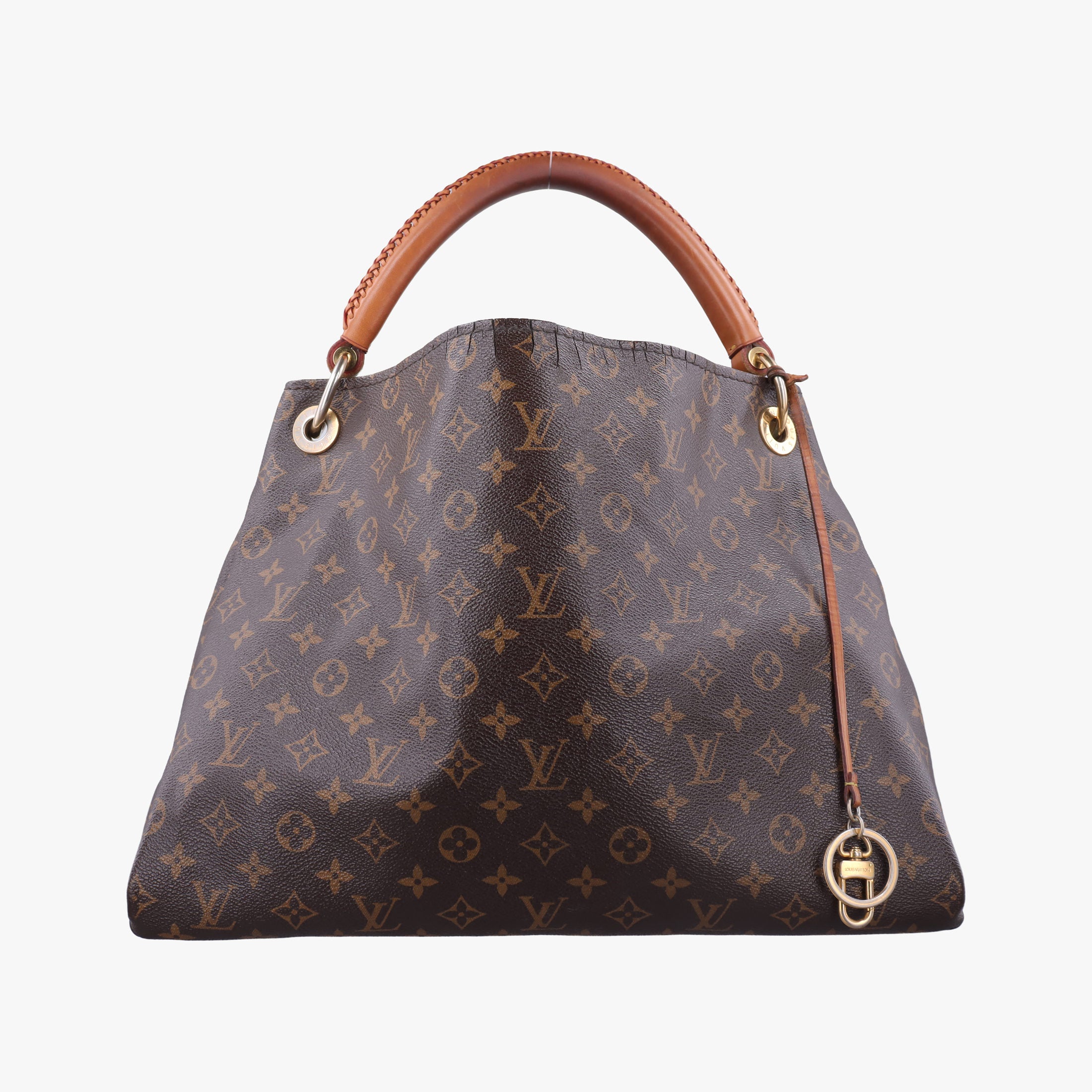 Pre-owned Louis Vuitton ARTSY MM Brown Monogram Canvas M40249 handbag | stylenewstar